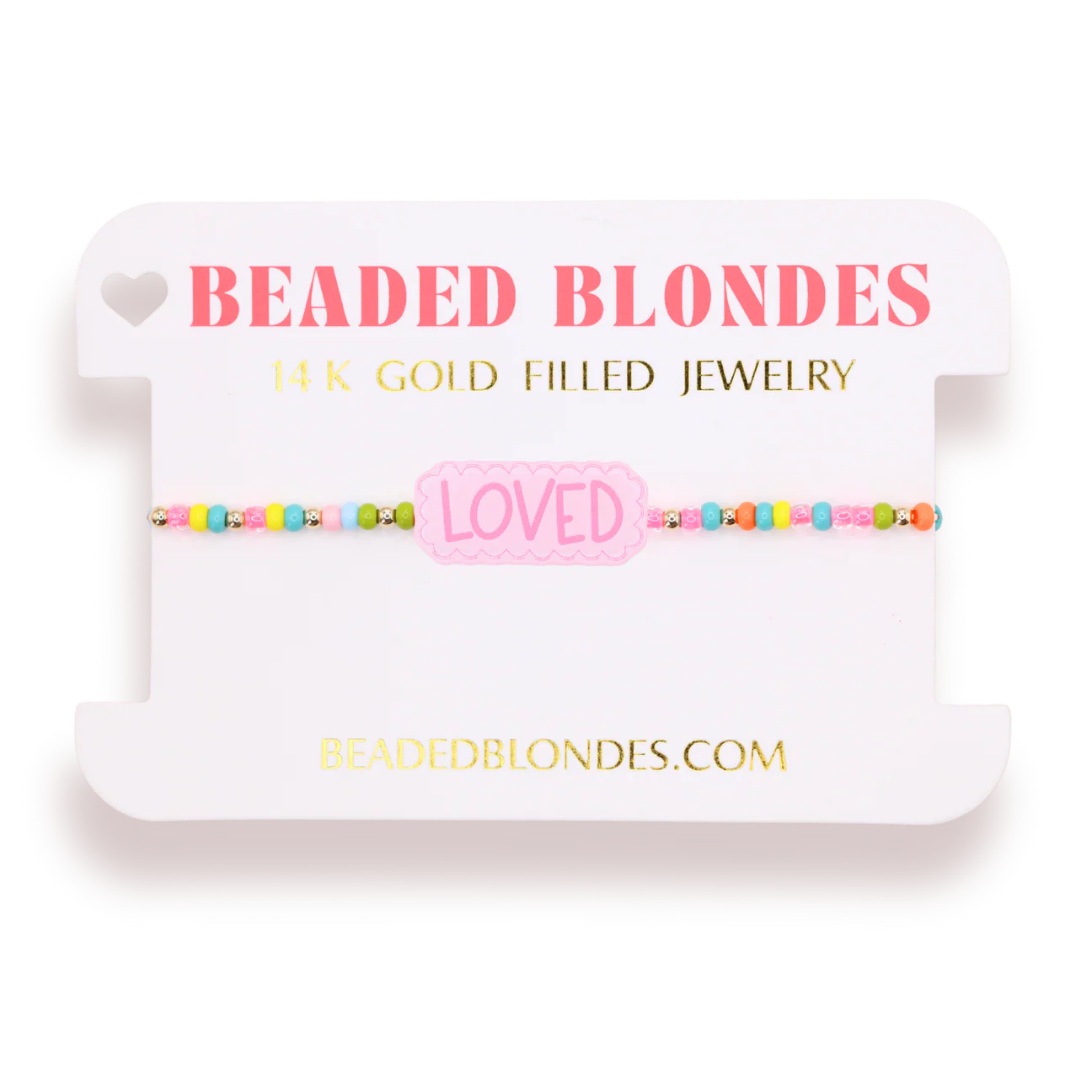 Beaded Blondes: Loved Bracelet on Color - Obsession Boutique