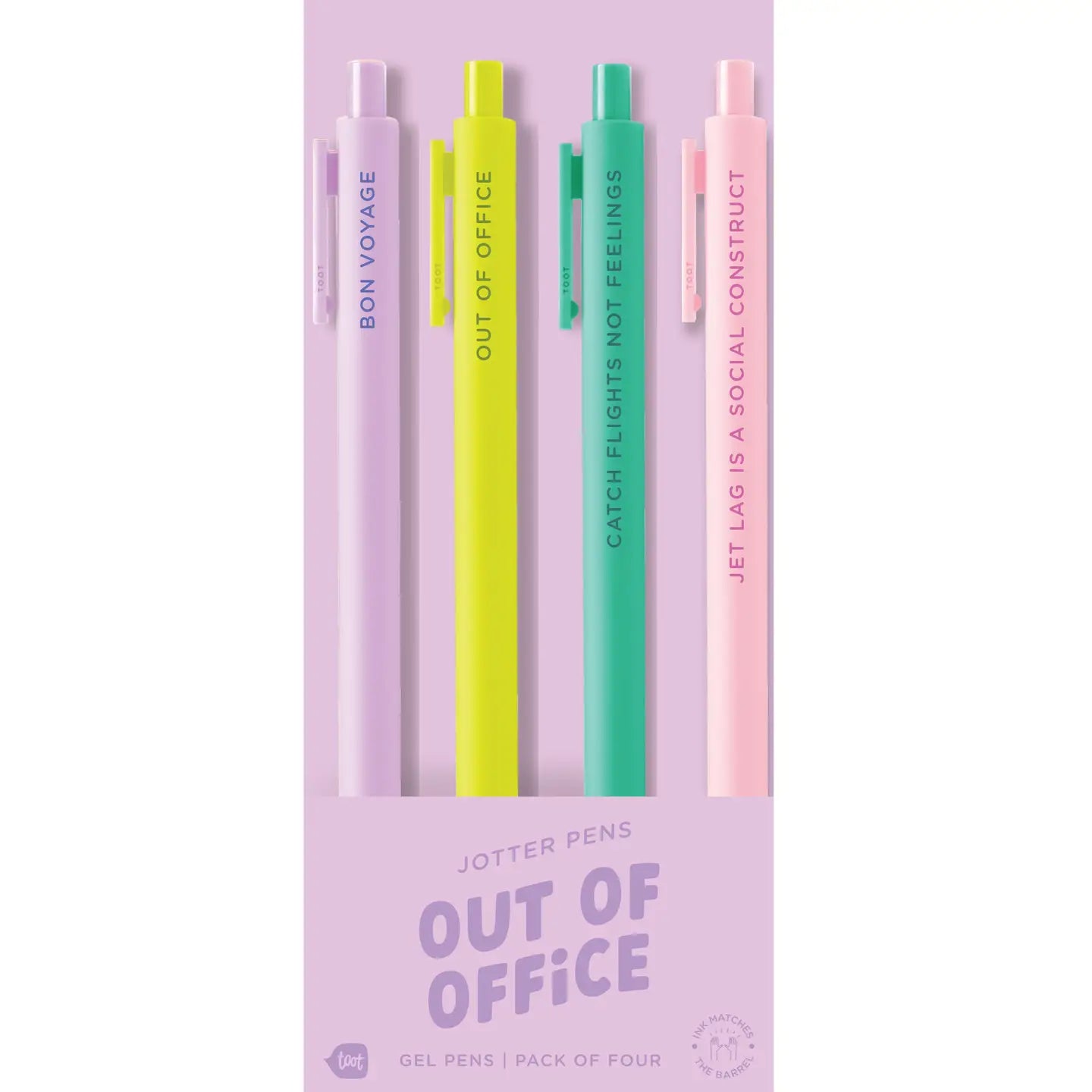 Talking Out Of Turn: Jotter 4 Pack Pens - Obsession Boutique
