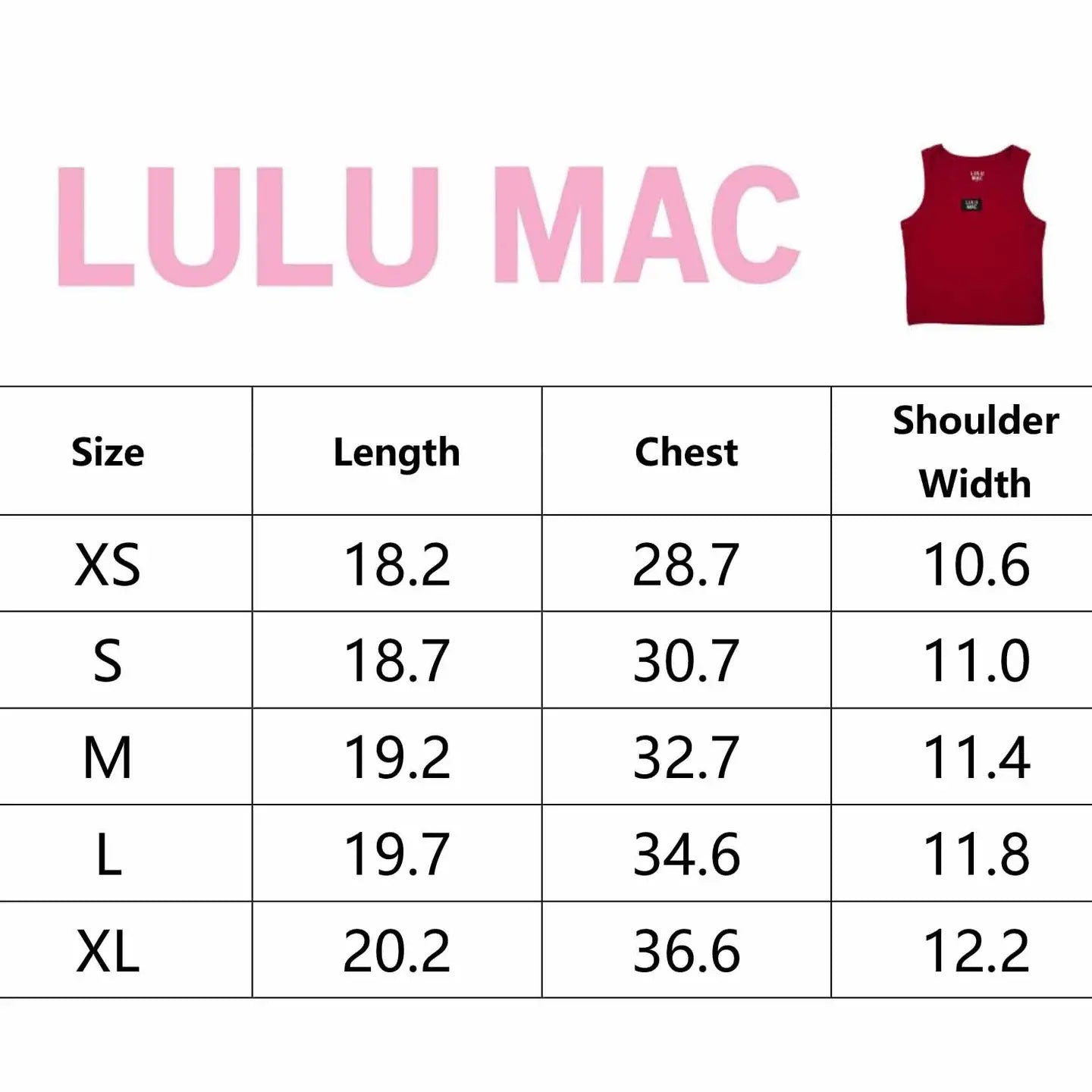 Lulu Mac: DD - Tank Bubblegum - Obsession Boutique