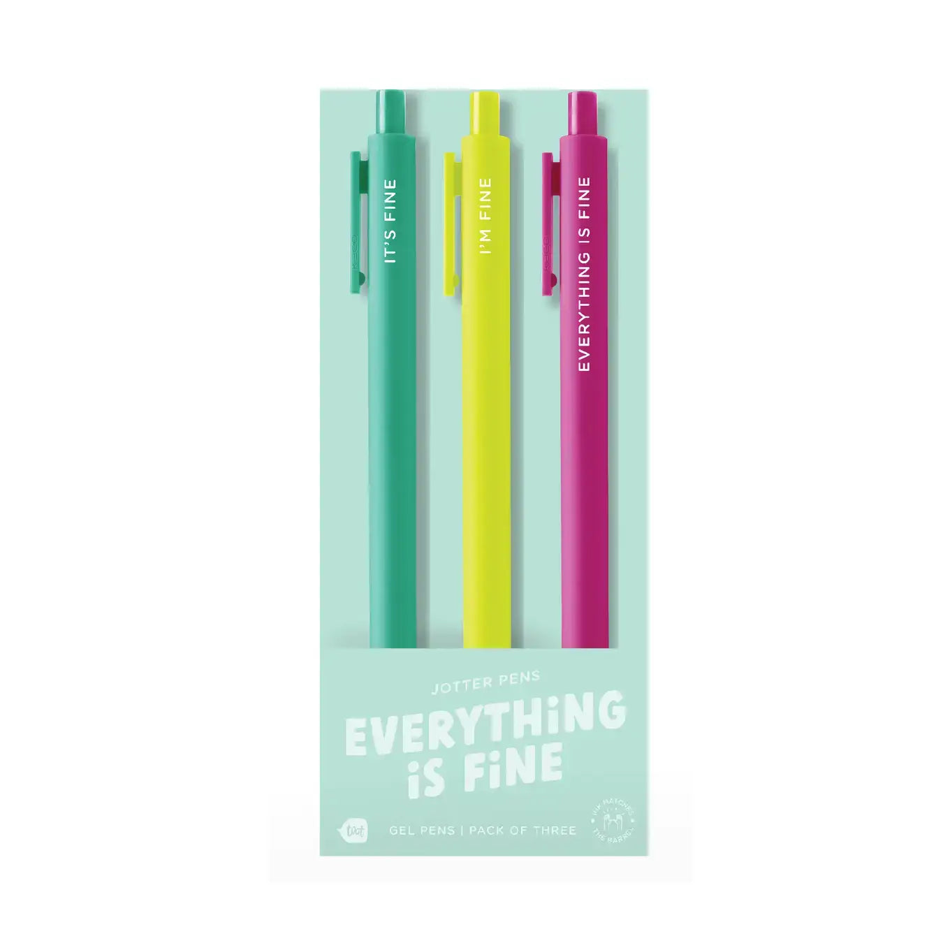 Talking Out Of Turn: Jotter 3 Pack Pens - Obsession Boutique