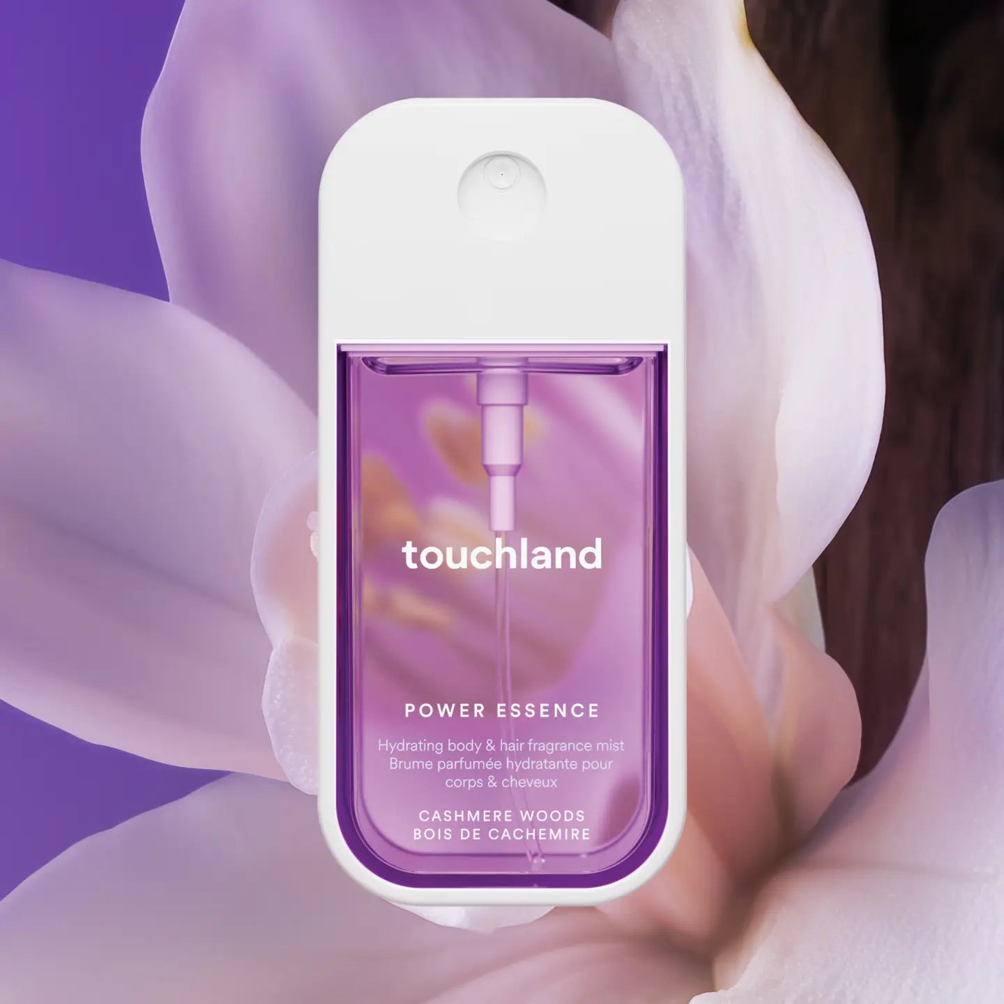 Touchland: Cashmere Woods Power Essence Body & Hair Fragrance Mist - Obsession Boutique
