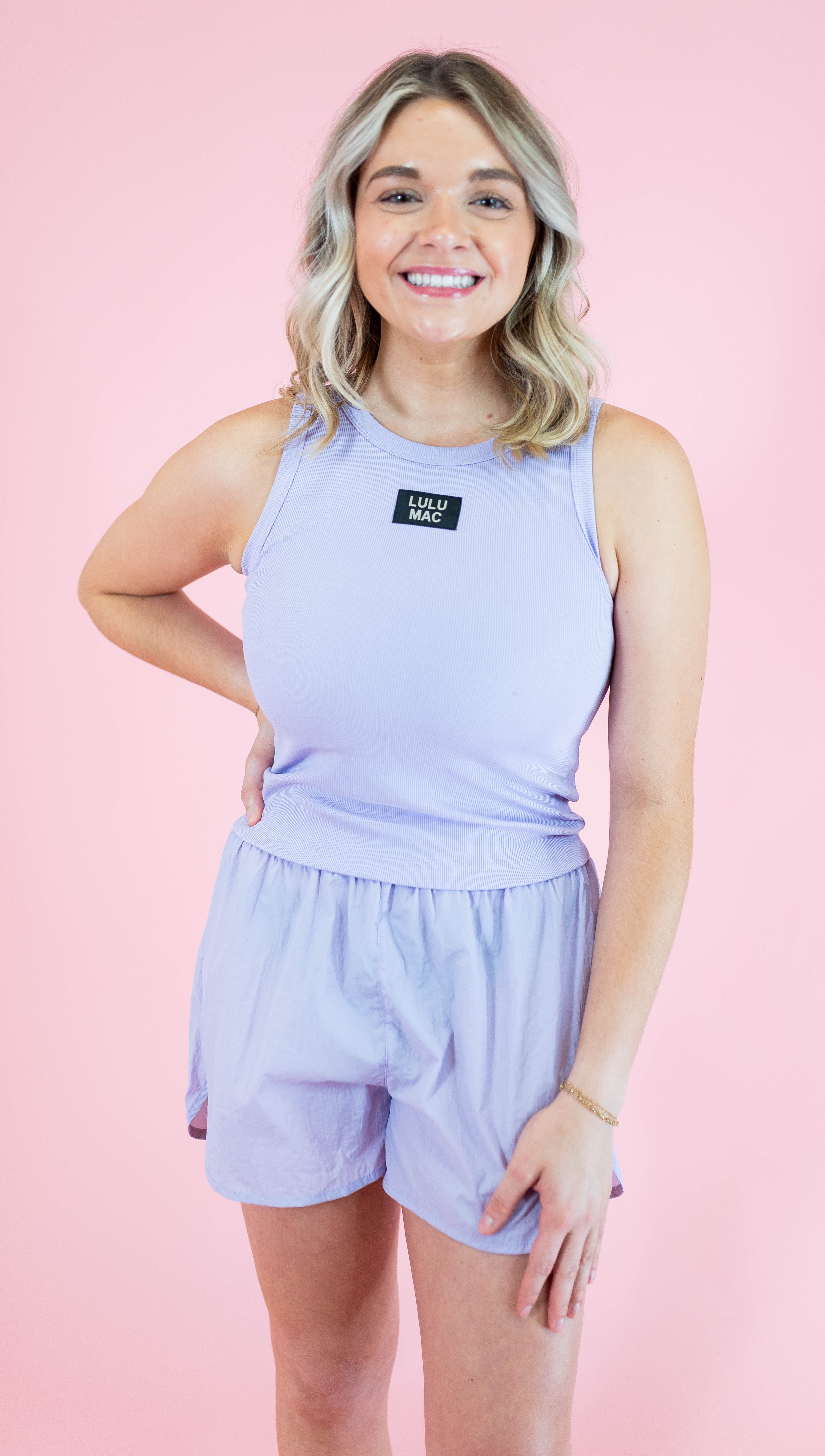 Lulu Mac: DD - Tank Lavender - Obsession Boutique