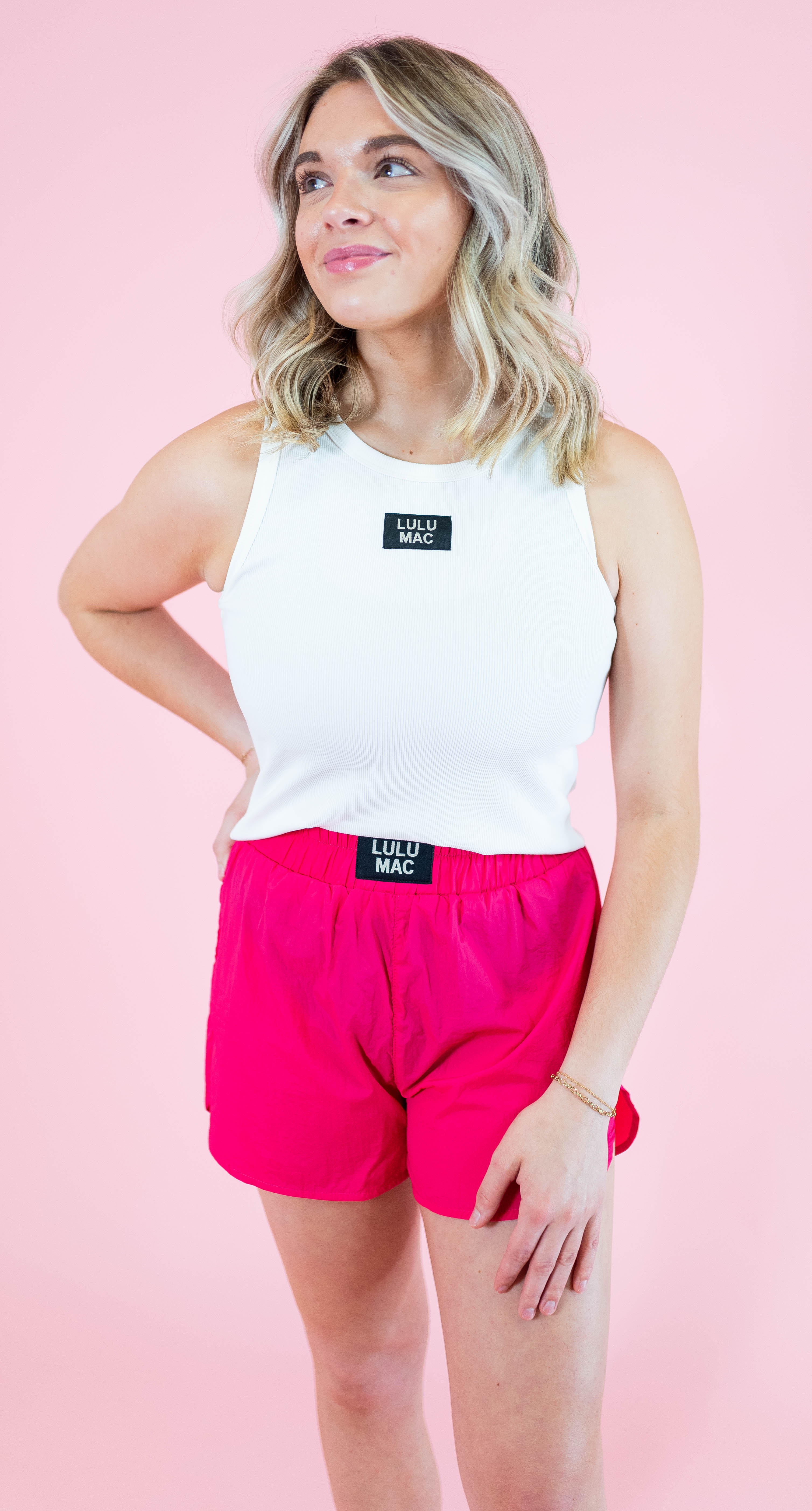 Lulu Mac: DD - Shorts Hot Pink - Obsession Boutique