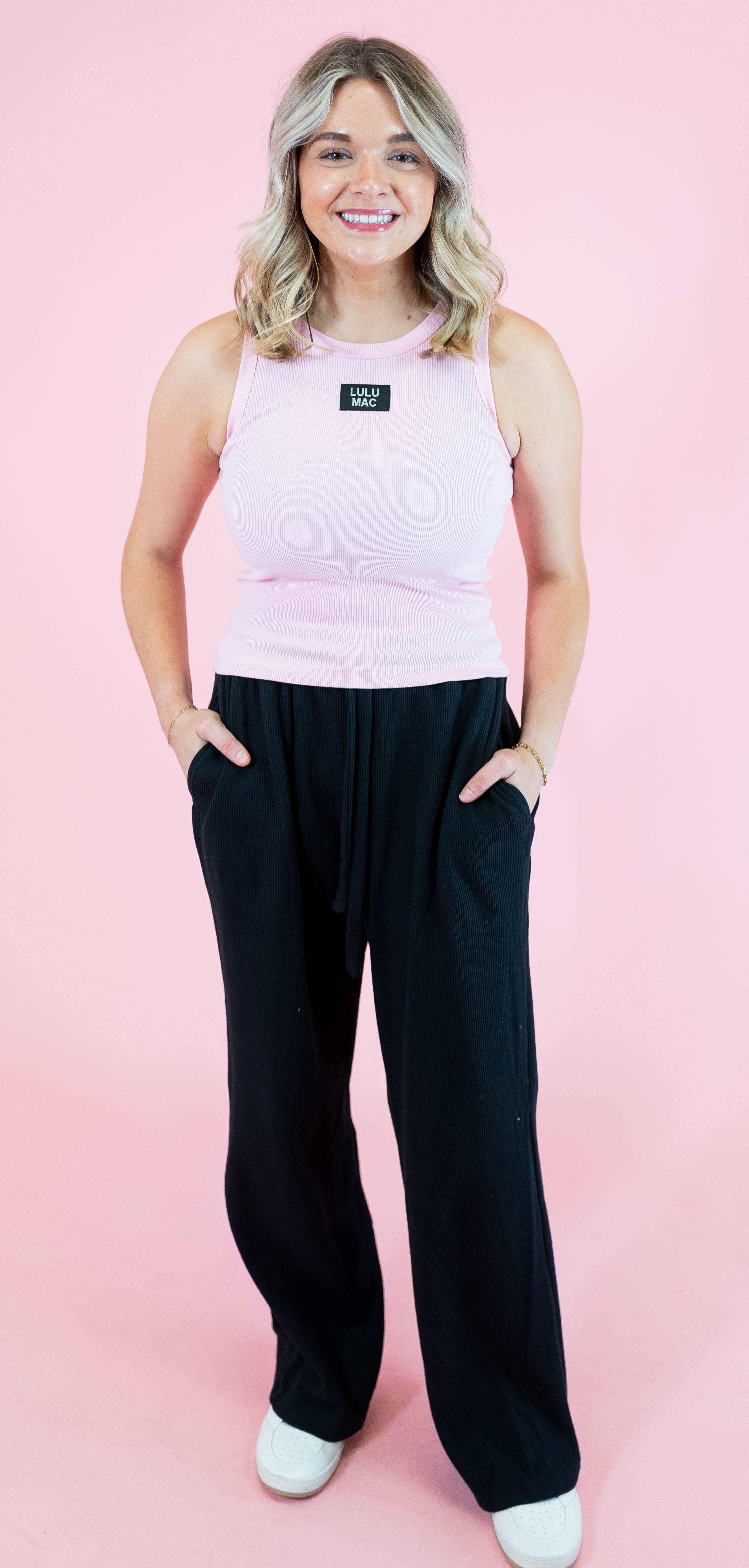 Lulu Mac: DD - Tank Light Pink - Obsession Boutique