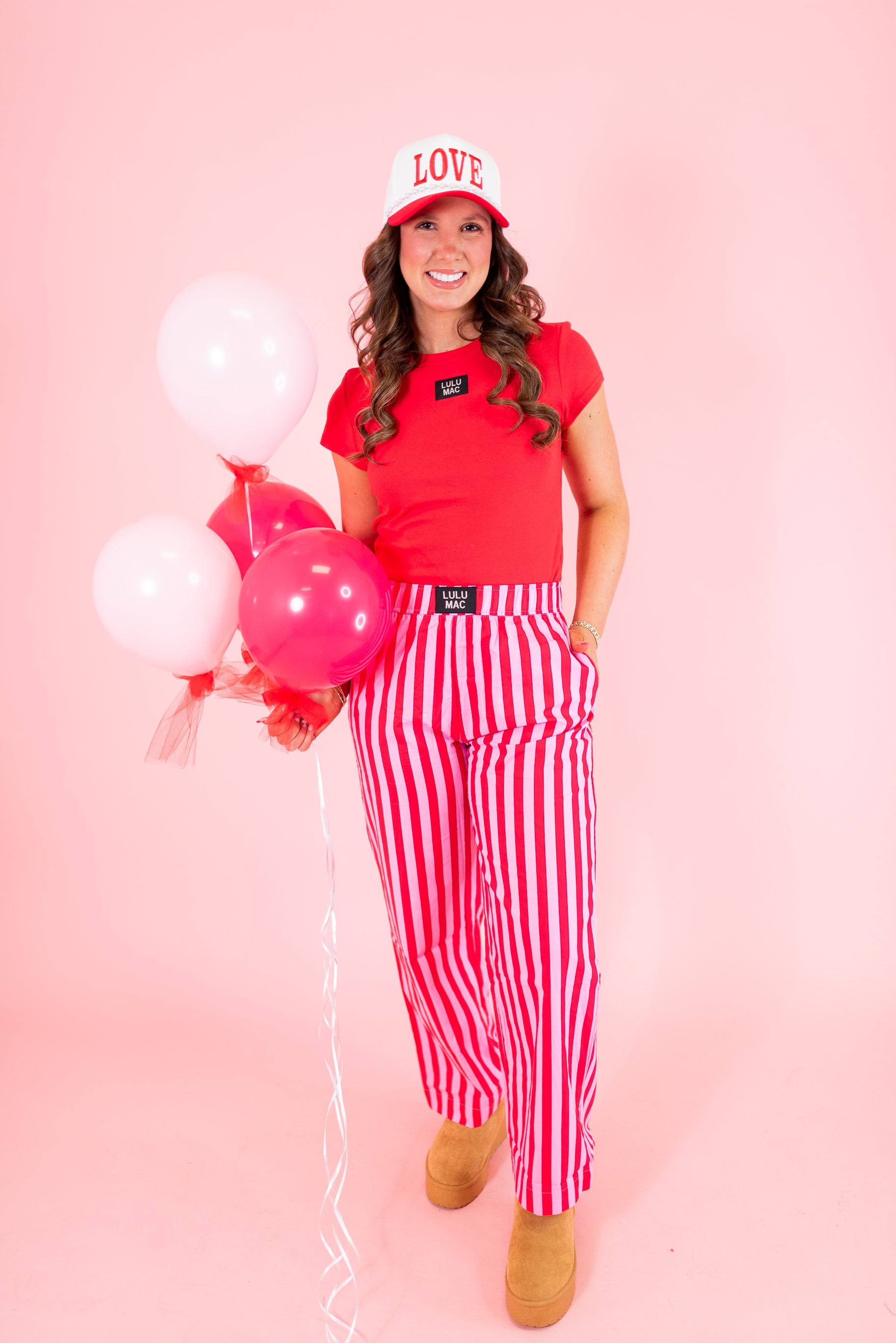 Lulu Mac: Babydoll Top - Red - Obsession Boutique