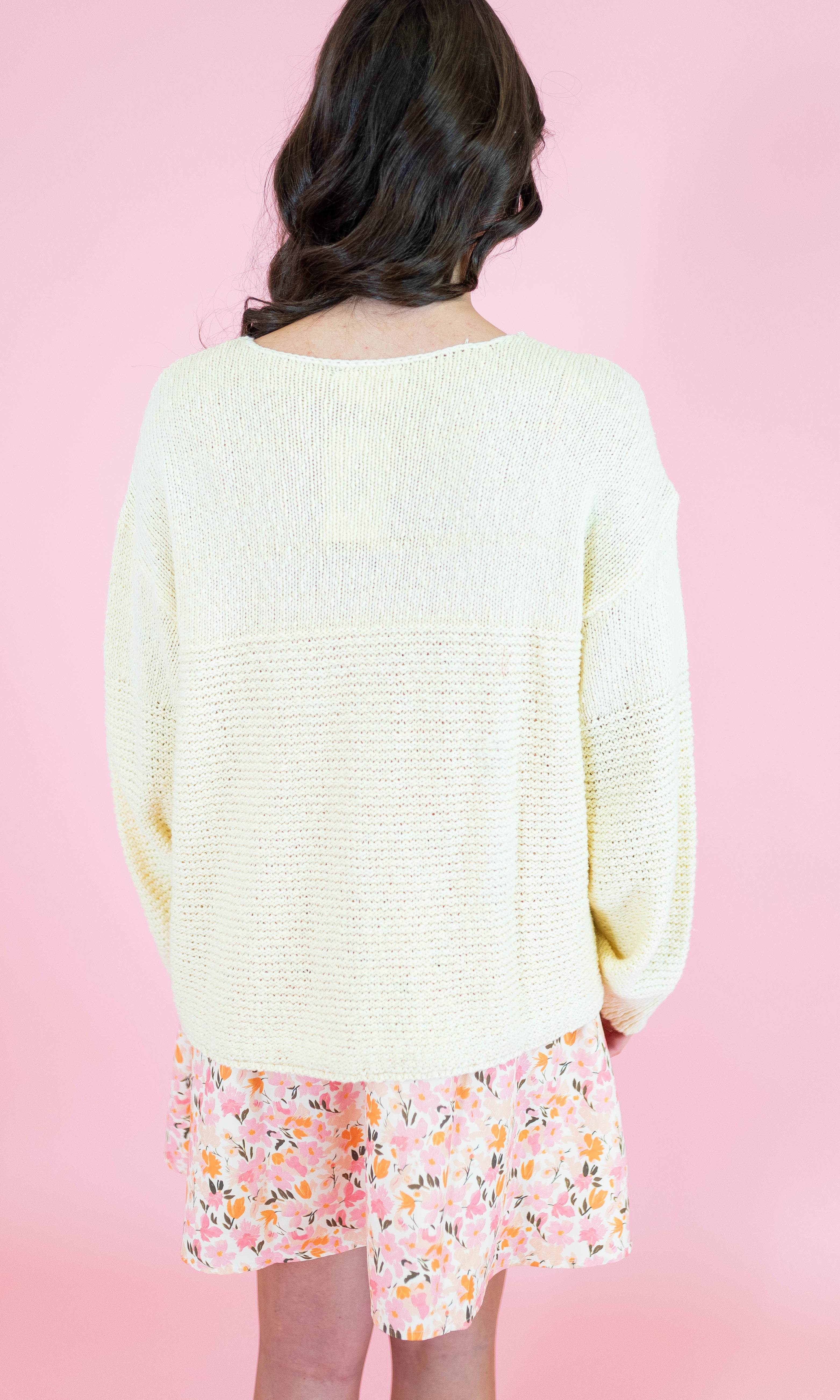 Textured Boat Neck Sweater - Obsession Boutique
