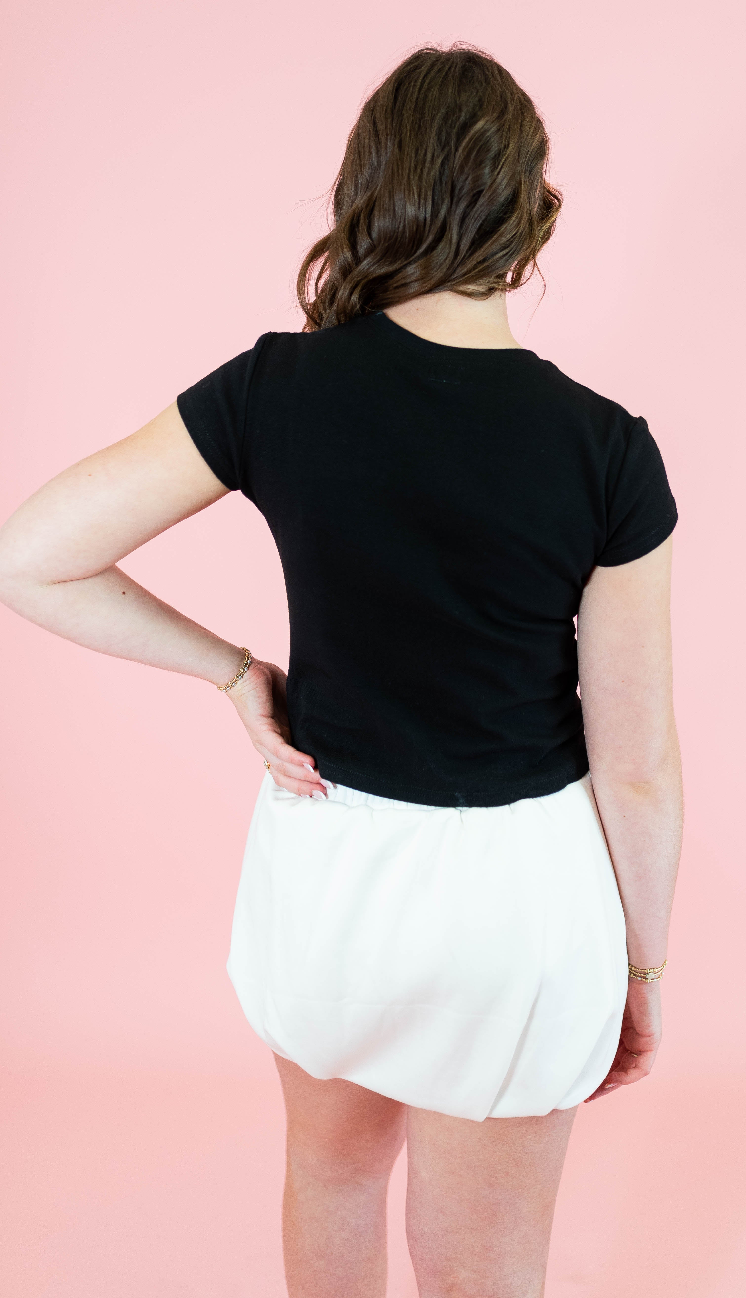 Lulu Mac: Babydoll Top - Black - Obsession Boutique