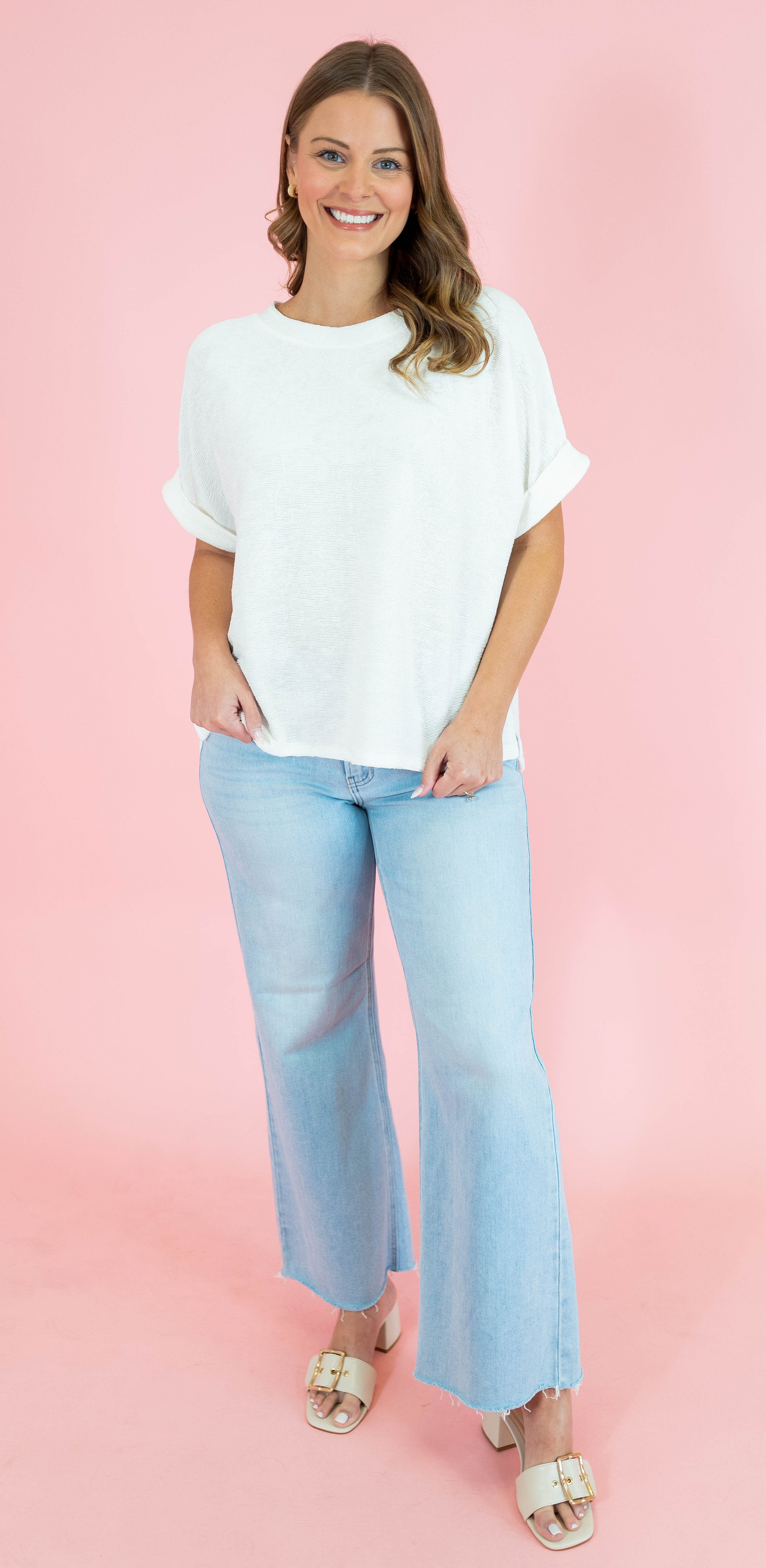 Oversized Dolman Sleeve Knit Top - Obsession Boutique