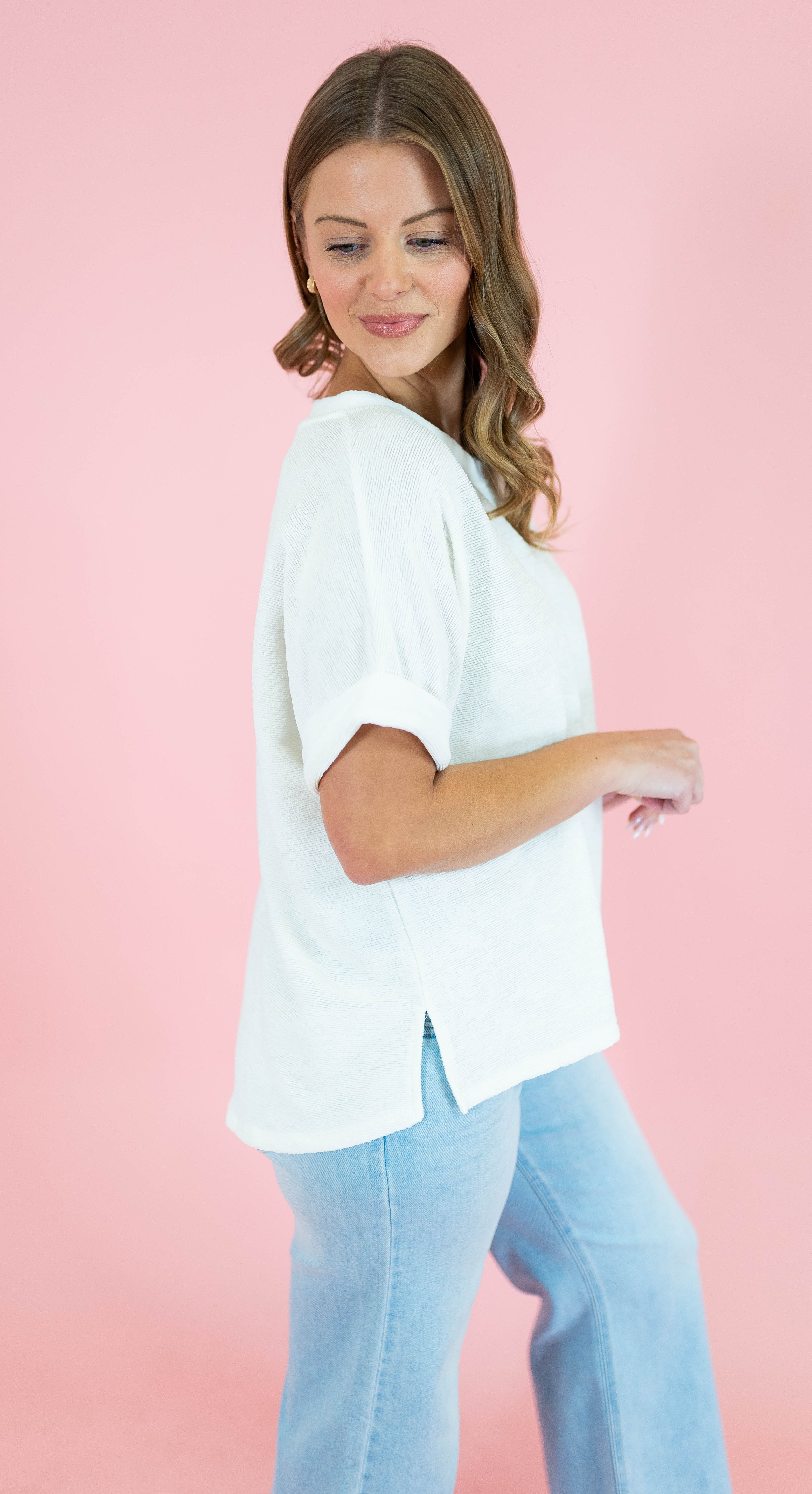 Oversized Dolman Sleeve Knit Top - Obsession Boutique