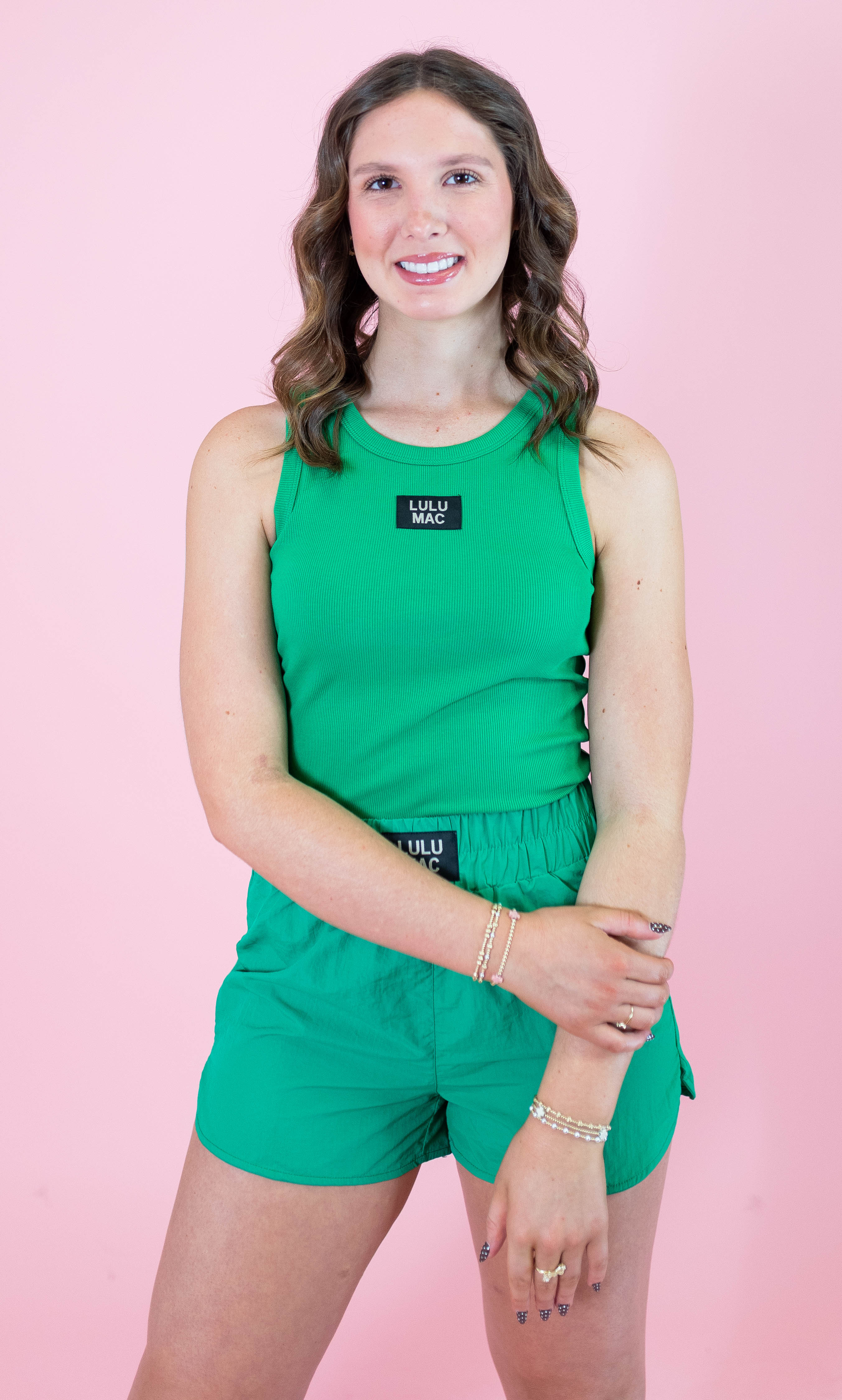 Lulu Mac: DD - Tank Green - Obsession Boutique