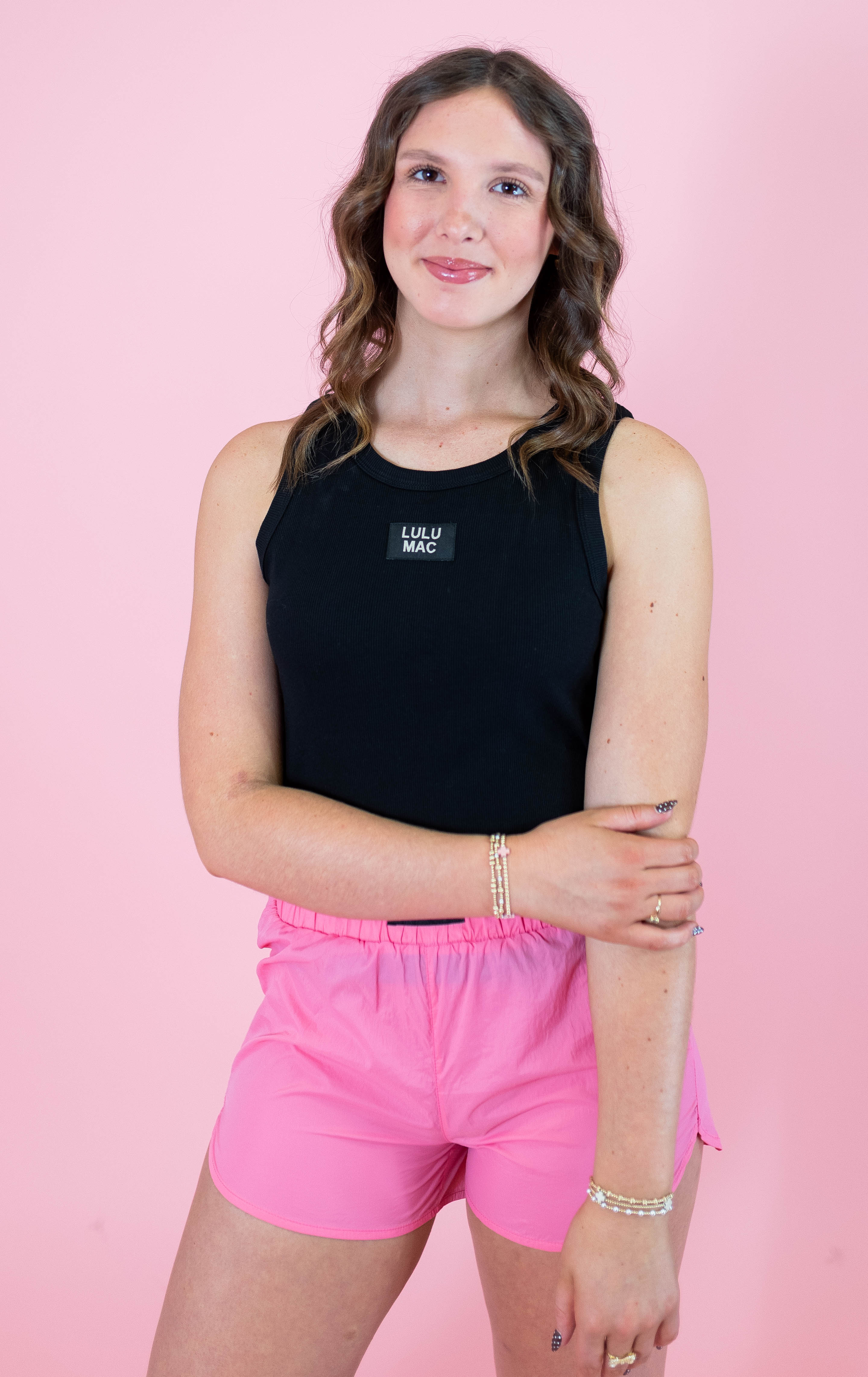 Lulu Mac: DD - Tank Black - Obsession Boutique