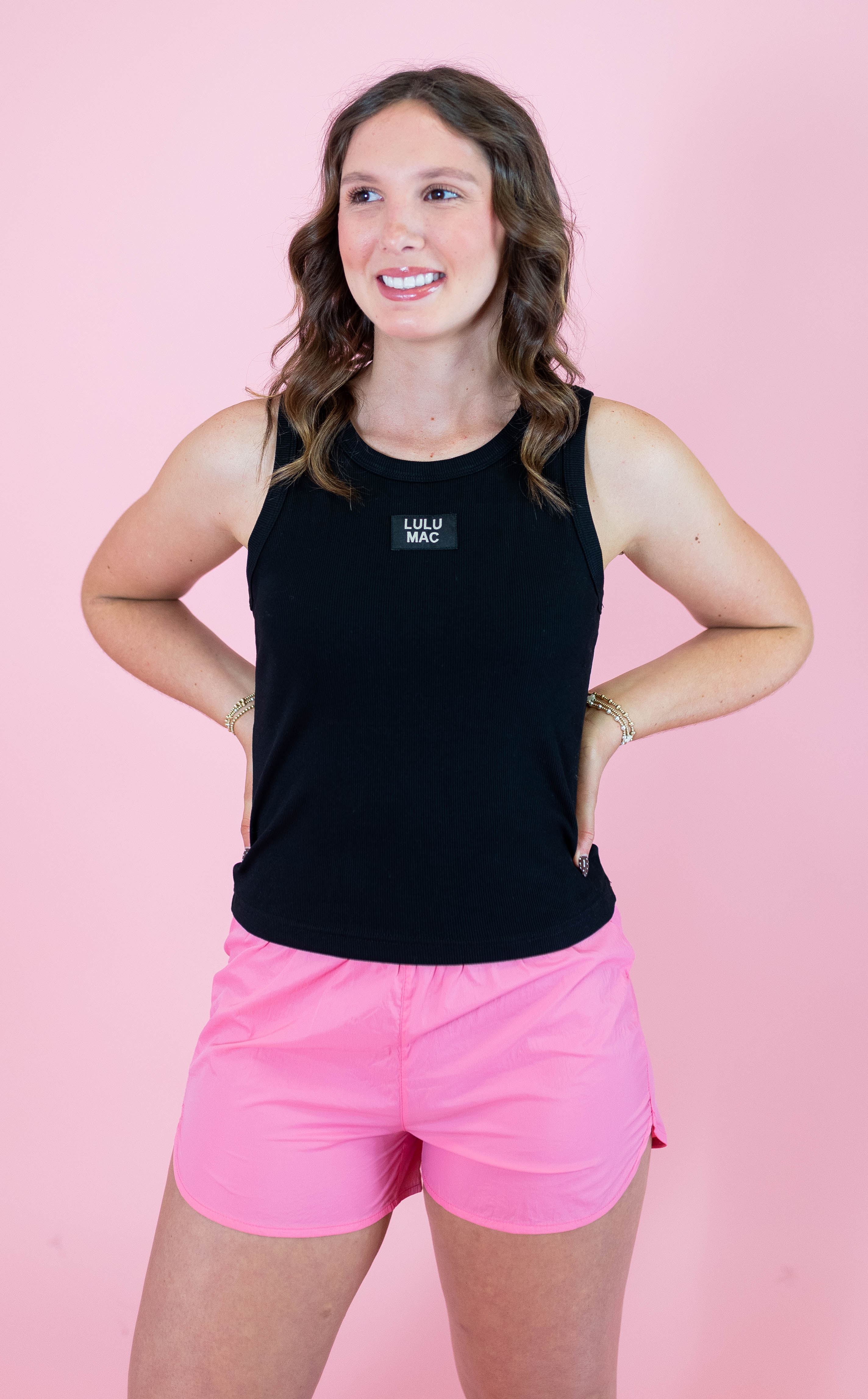 Lulu Mac: DD - Tank Black - Obsession Boutique