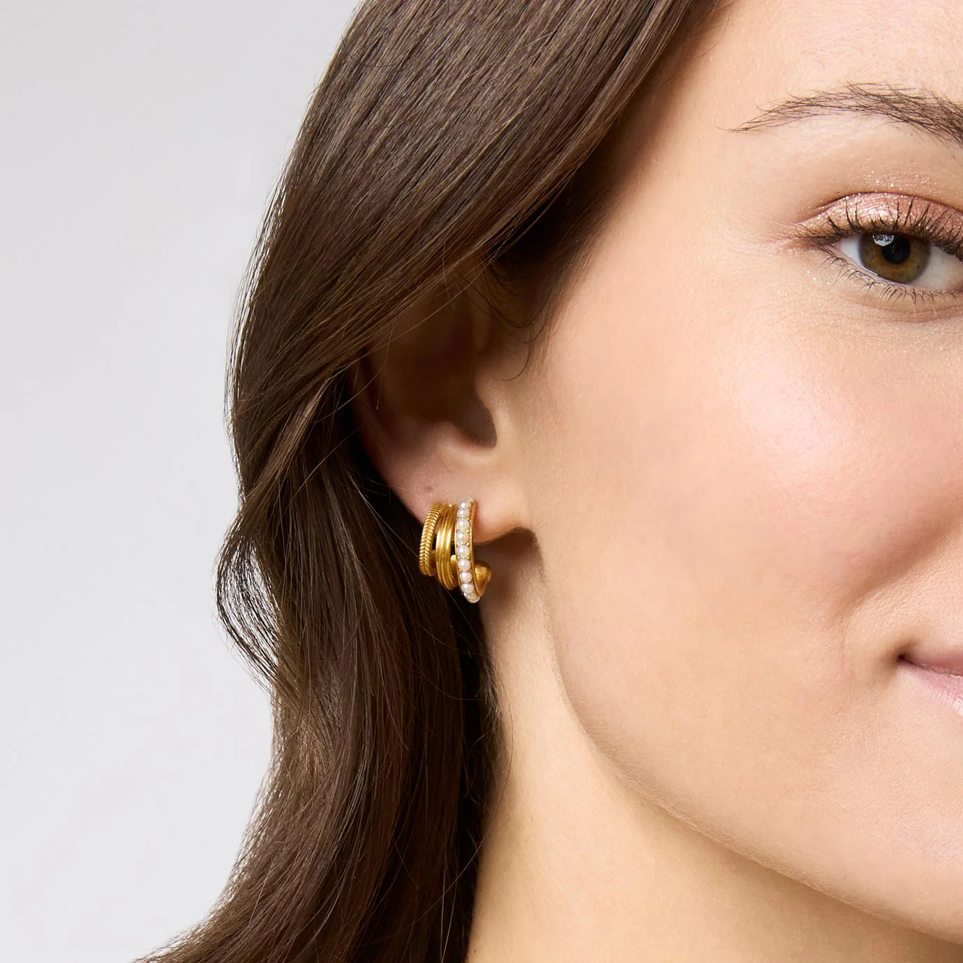Julie Vos: Hydra Triple Hoop - Obsession Boutique