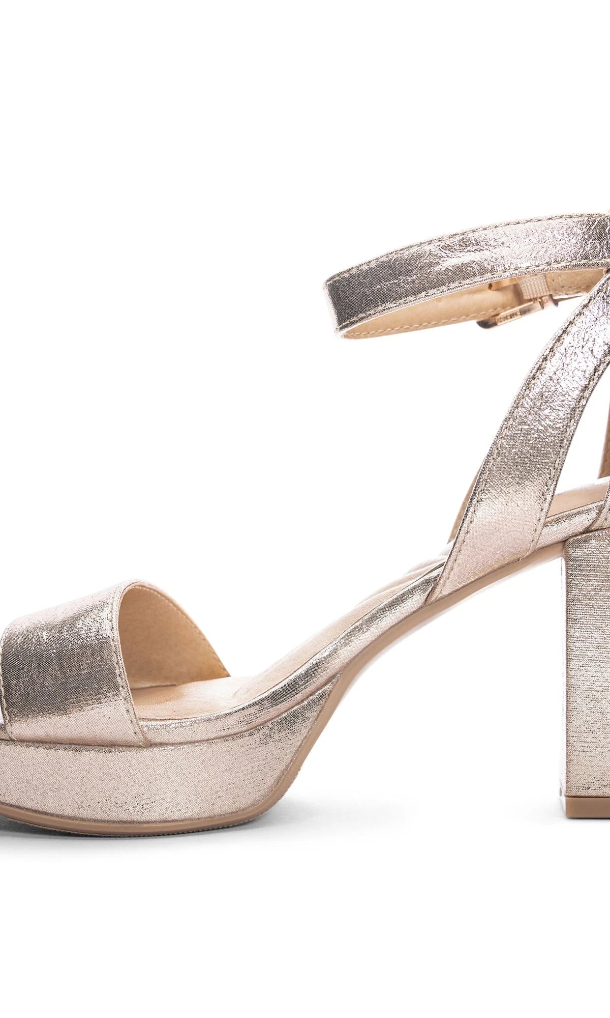 Chinese Laundry: Go On 2 Dress Sandal - Light Gold - Obsession Boutique