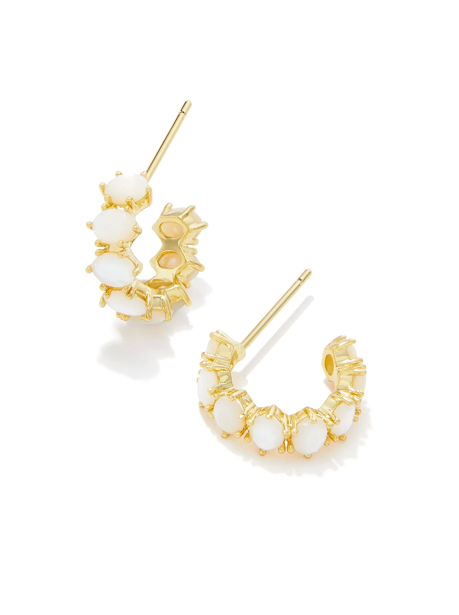 Kendra Scott: Cailin Crystal Huggie Earrings - Birthstones - Obsession Boutique