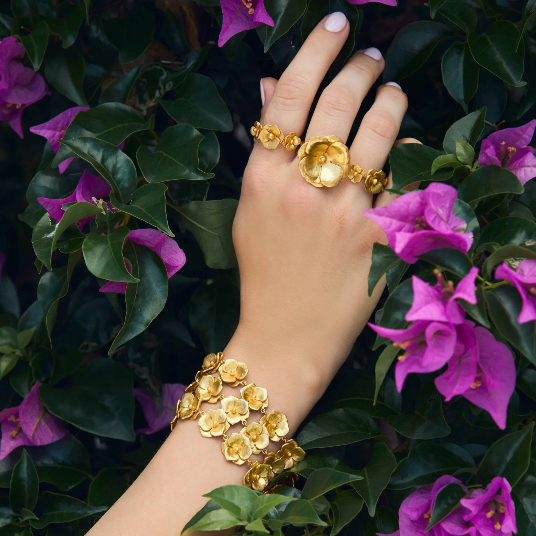 Julie Vos: Bloom Statement Ring - Obsession Boutique
