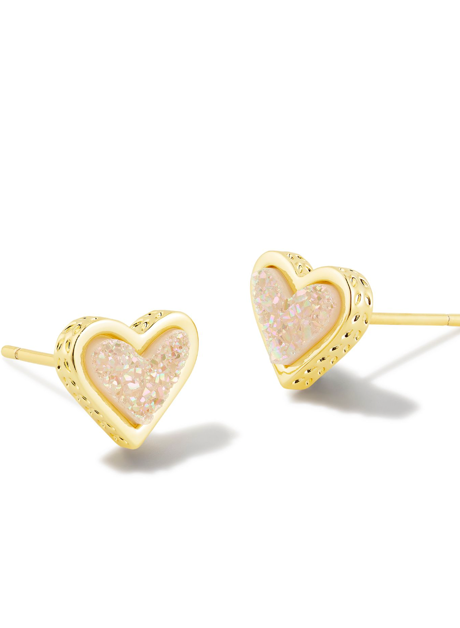 Kendra Scott: Framed Ari Heart Stud Earrings - Obsession Boutique