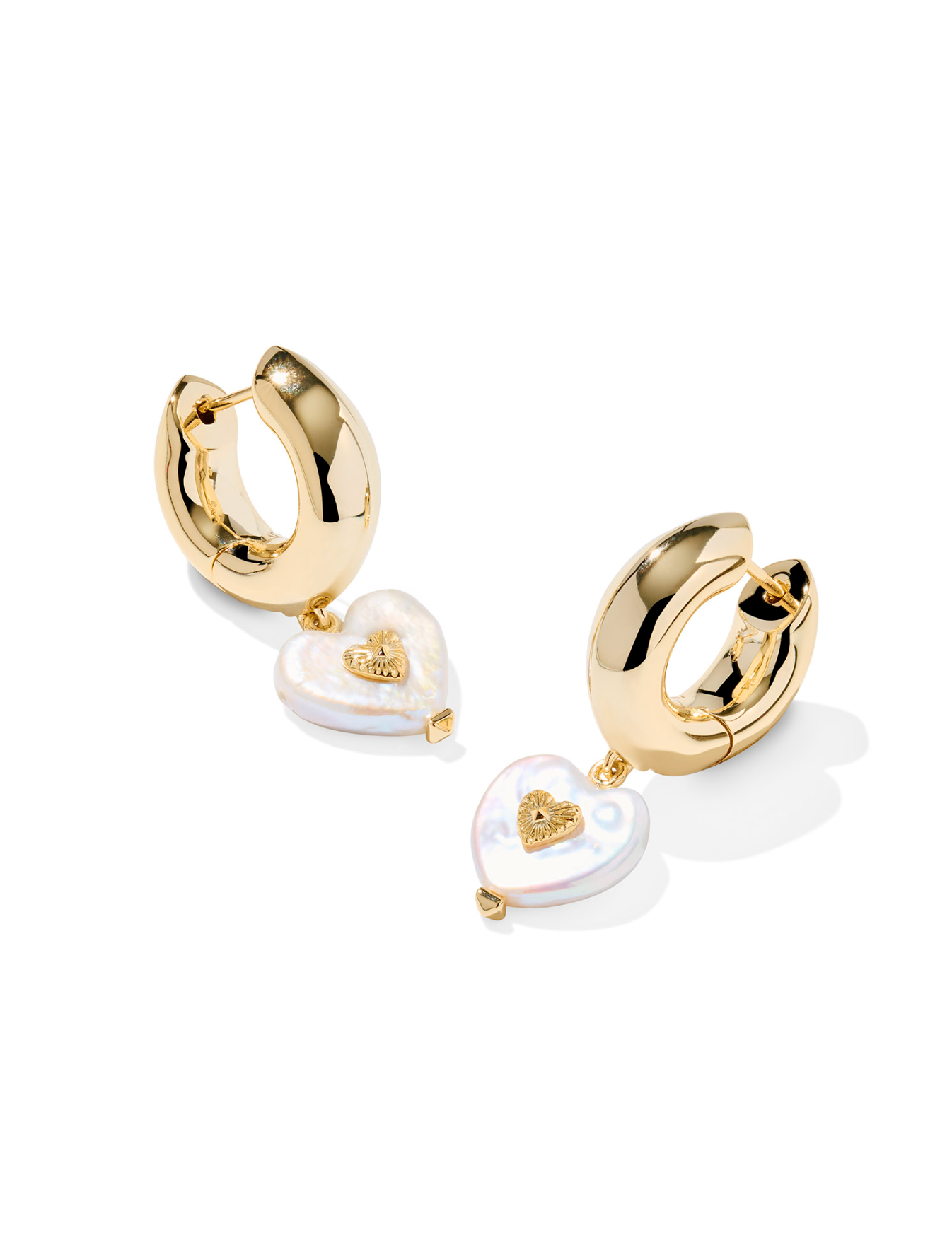 Kendra Scott: Sasha Heart Huggie Earrings - Obsession Boutique