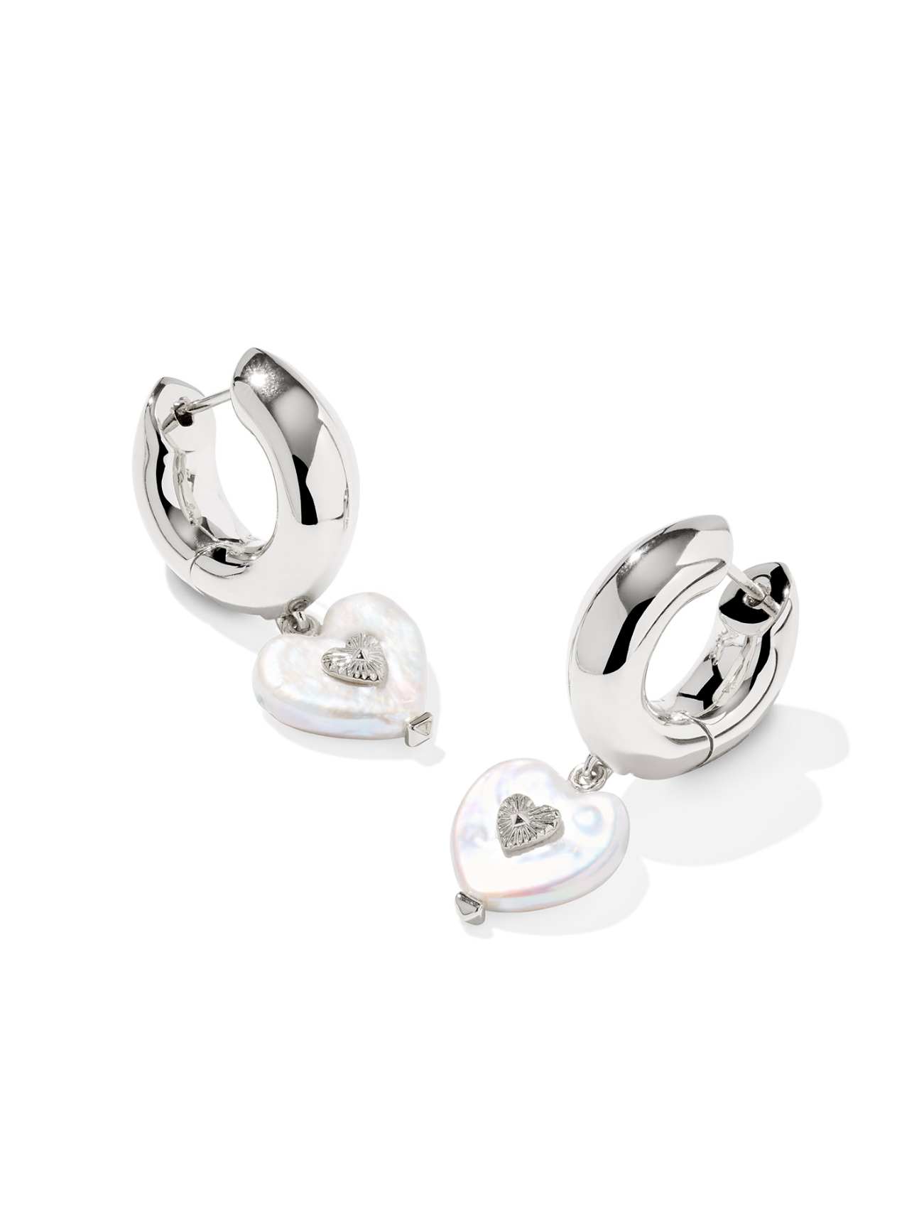 Kendra Scott: Sasha Heart Huggie Earrings - Obsession Boutique