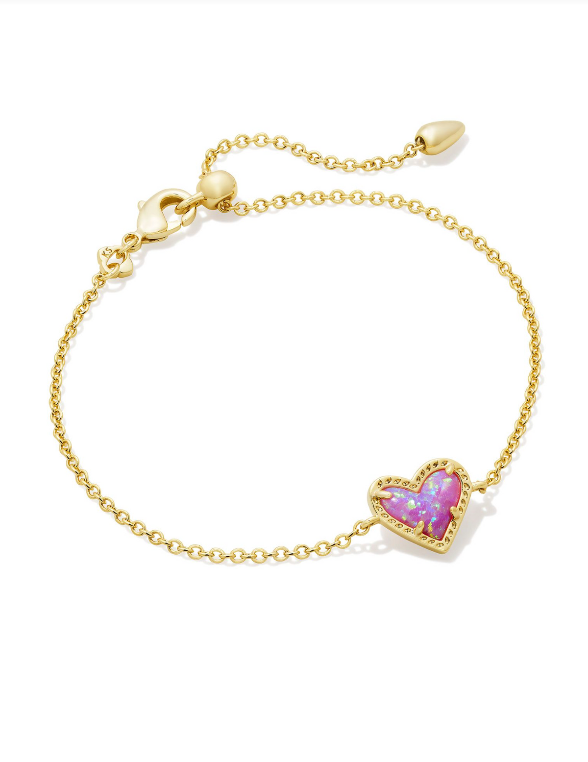 Kendra Scott: Ari Heart Delicate Bracelet - Obsession Boutique