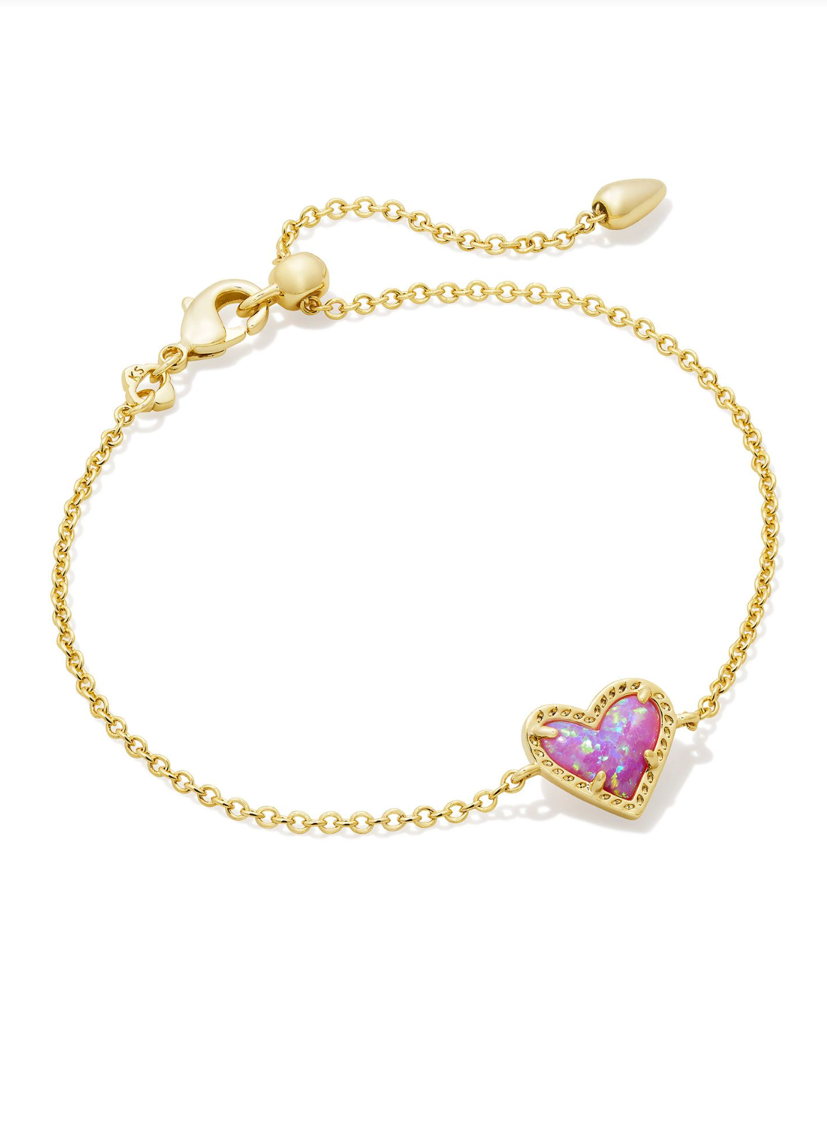 Kendra Scott: Ari Heart Delicate Bracelet - Obsession Boutique