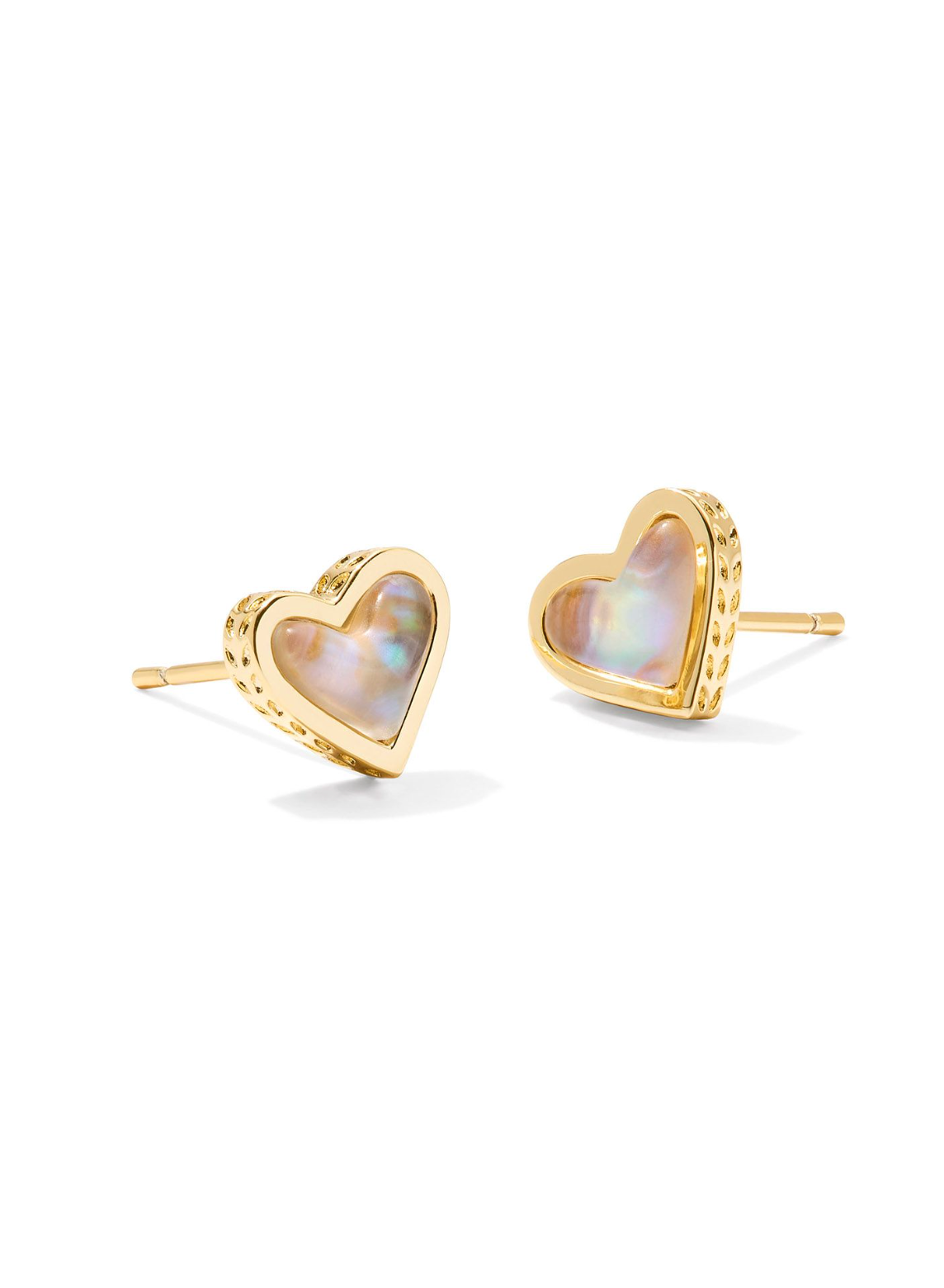 Kendra Scott: Framed Ari Heart Stud Earrings - Obsession Boutique