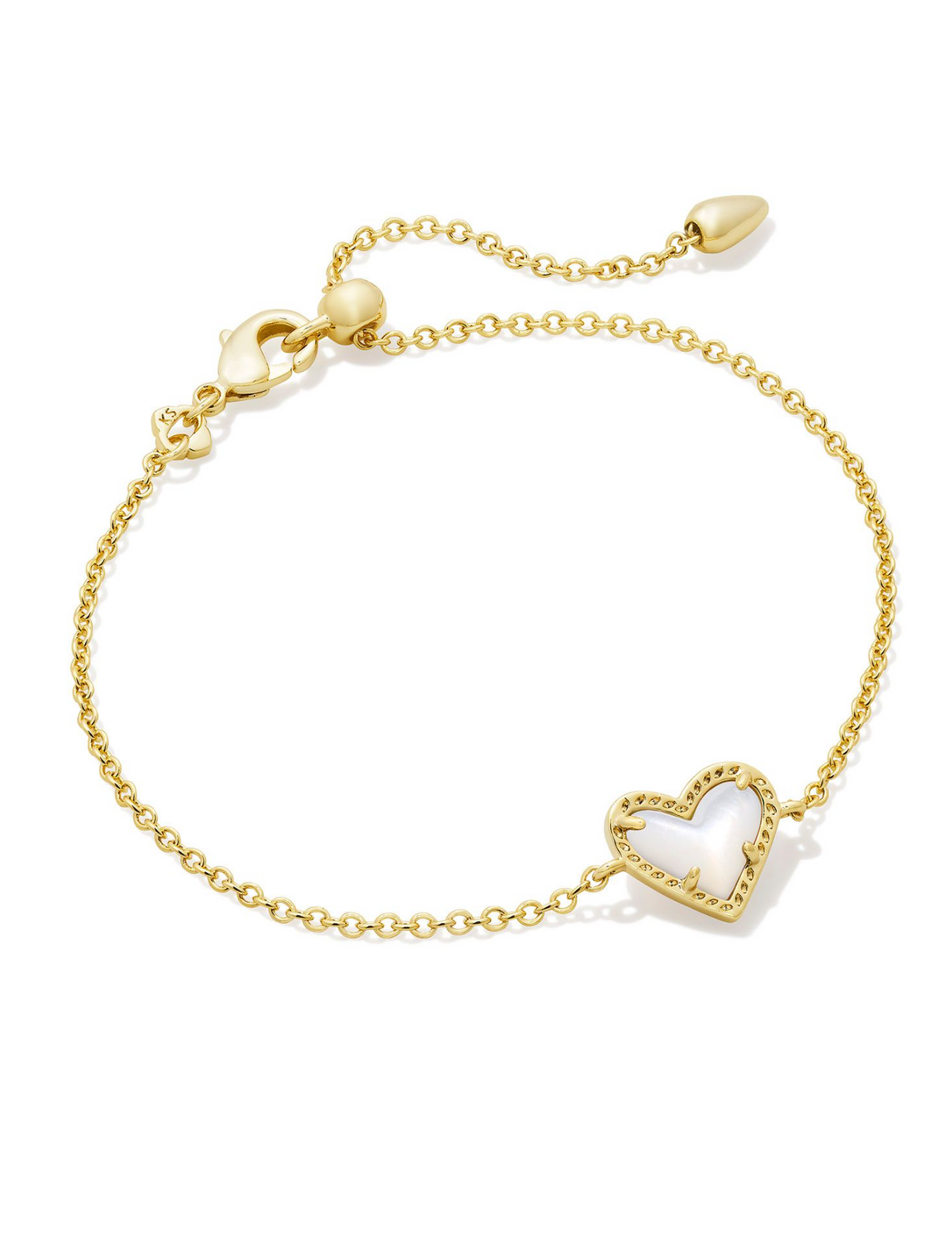 Kendra Scott: Ari Heart Delicate Bracelet - Obsession Boutique