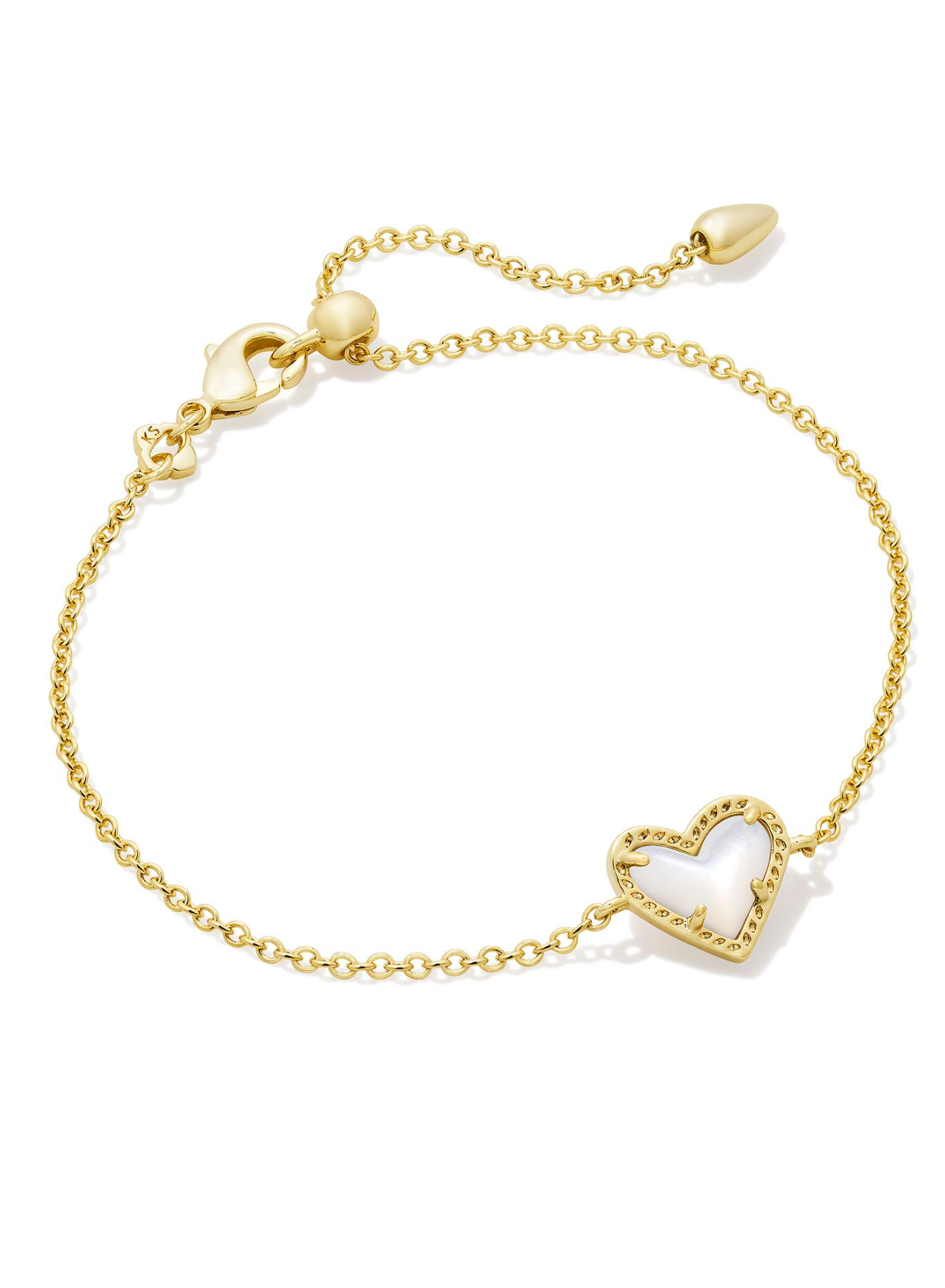 Kendra Scott: Ari Heart Delicate Bracelet - Obsession Boutique