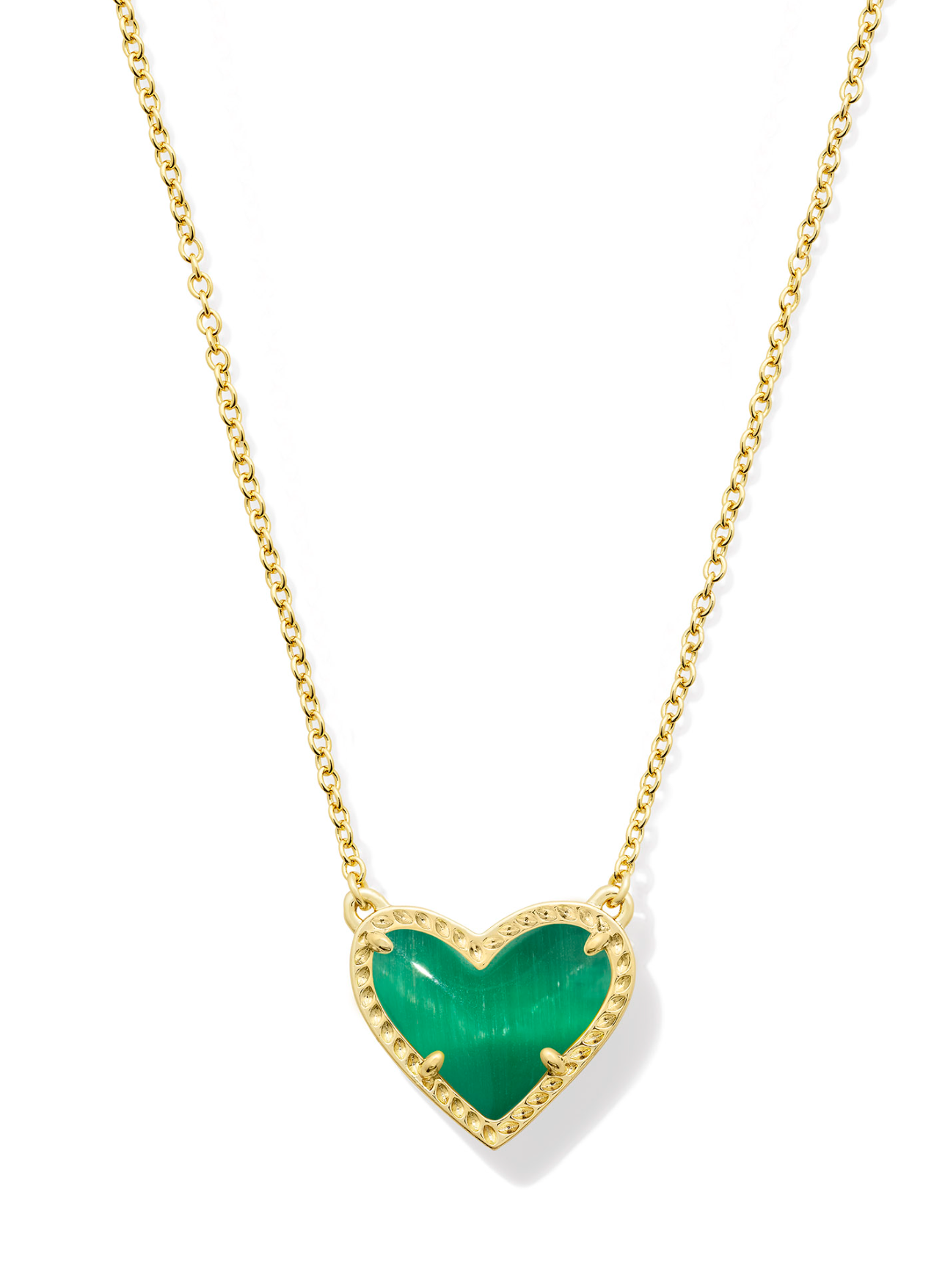 Kendra Scott: Ari Heart Short Pendant Necklace - Obsession Boutique