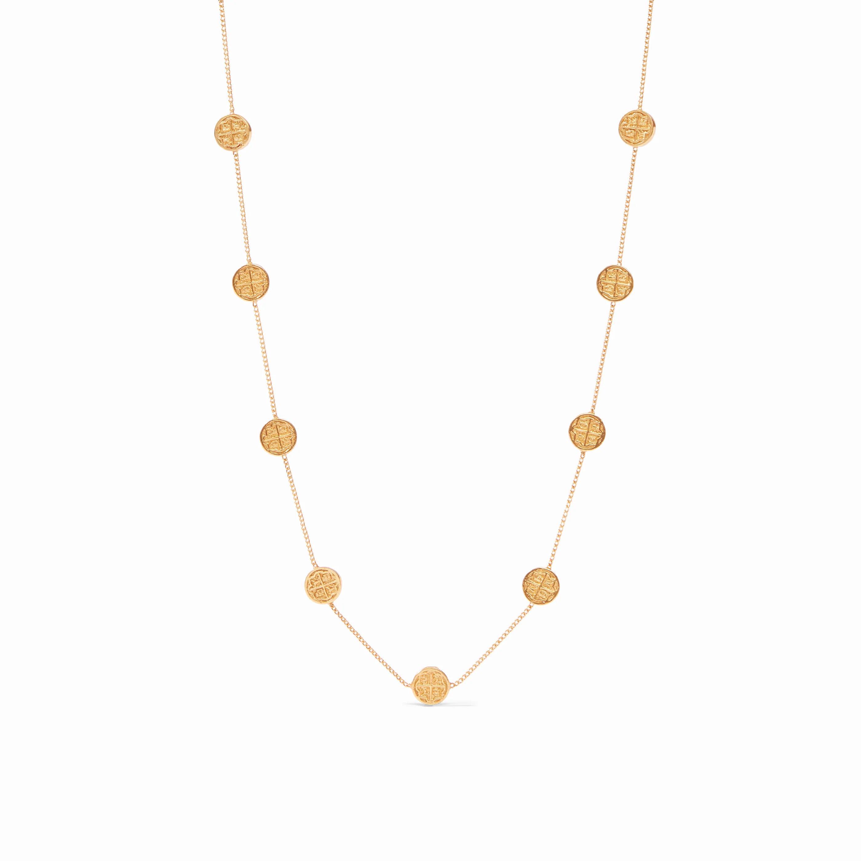 Julie Vos: Valencia Delicate Station Necklace - Obsession Boutique