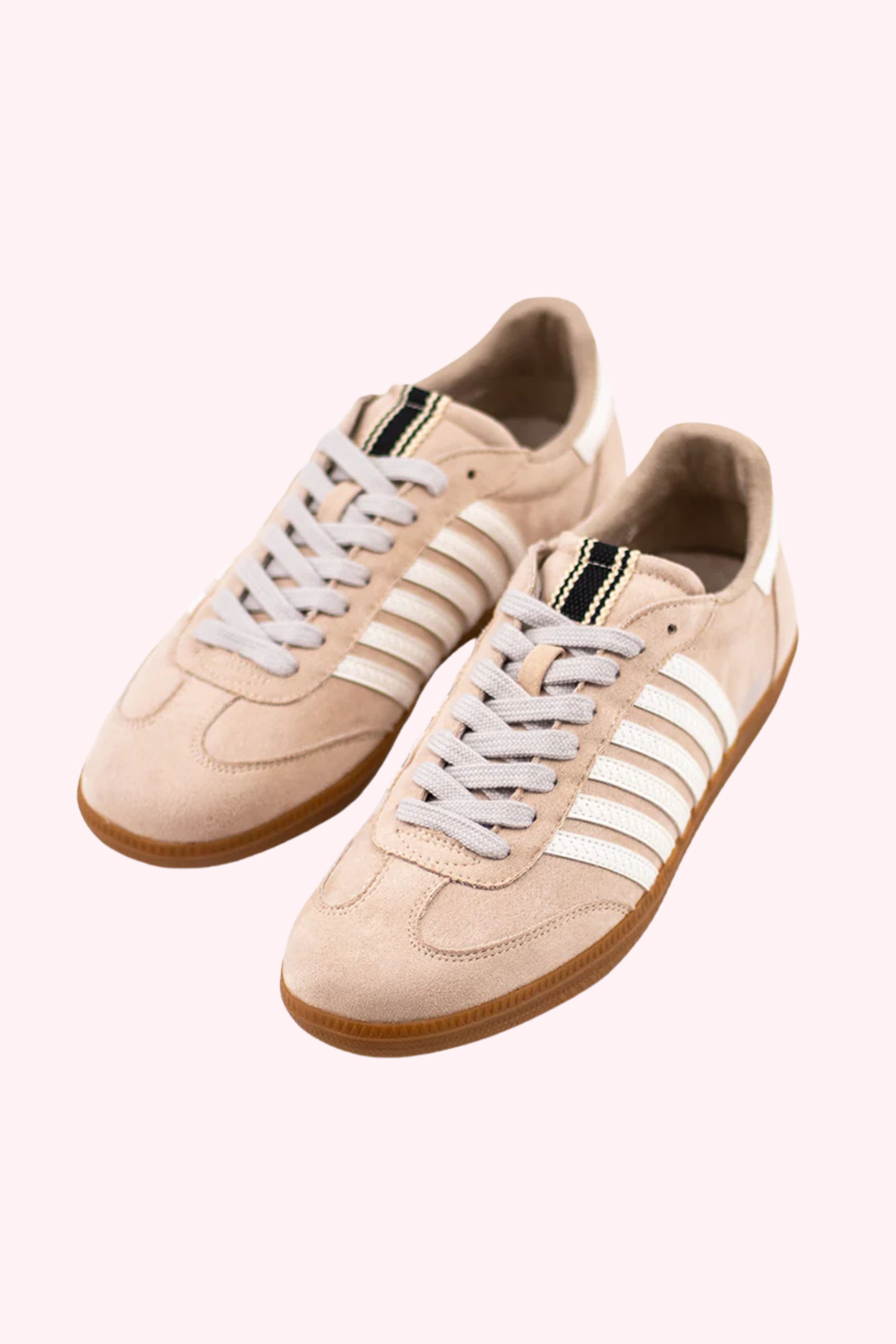 Shu Shop: Stevie Sneakers - Beige Suede - Obsession Boutique