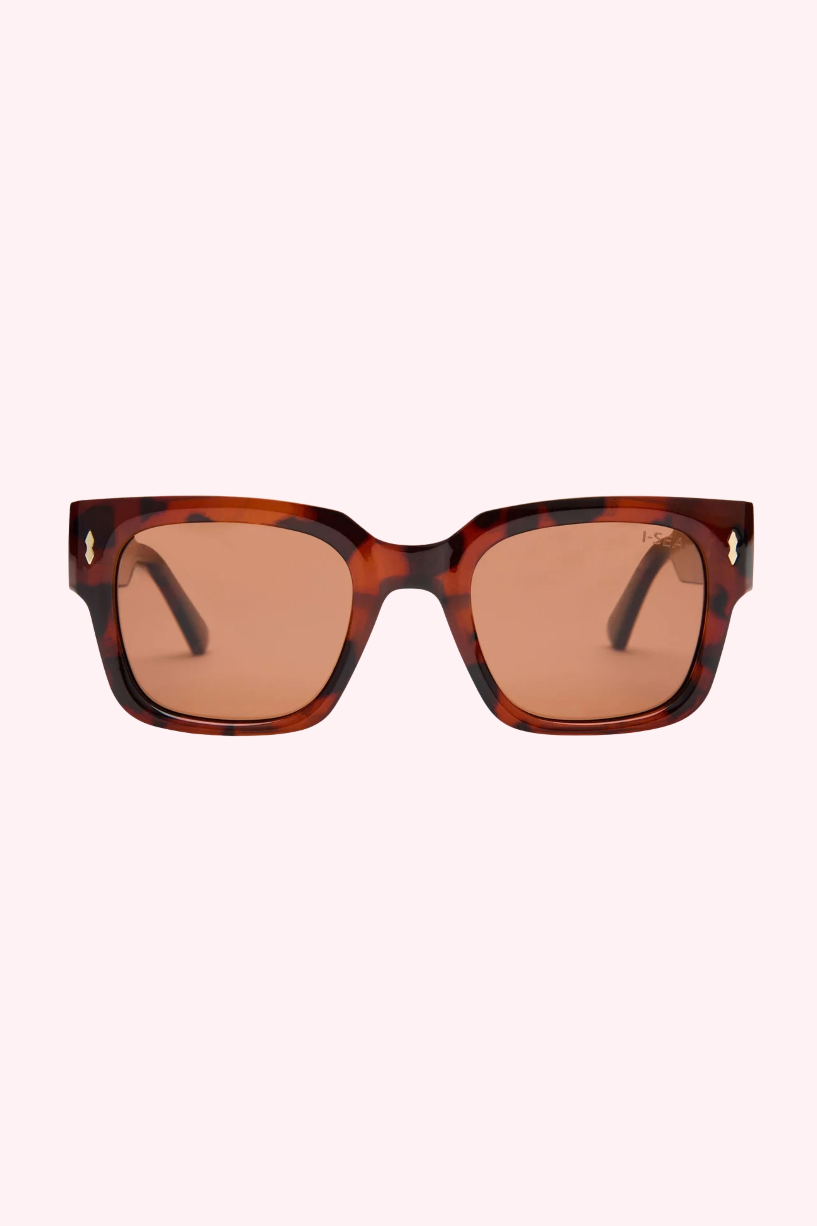 I-SEA: Parker Sunglasses - Tort / Brown - Obsession Boutique