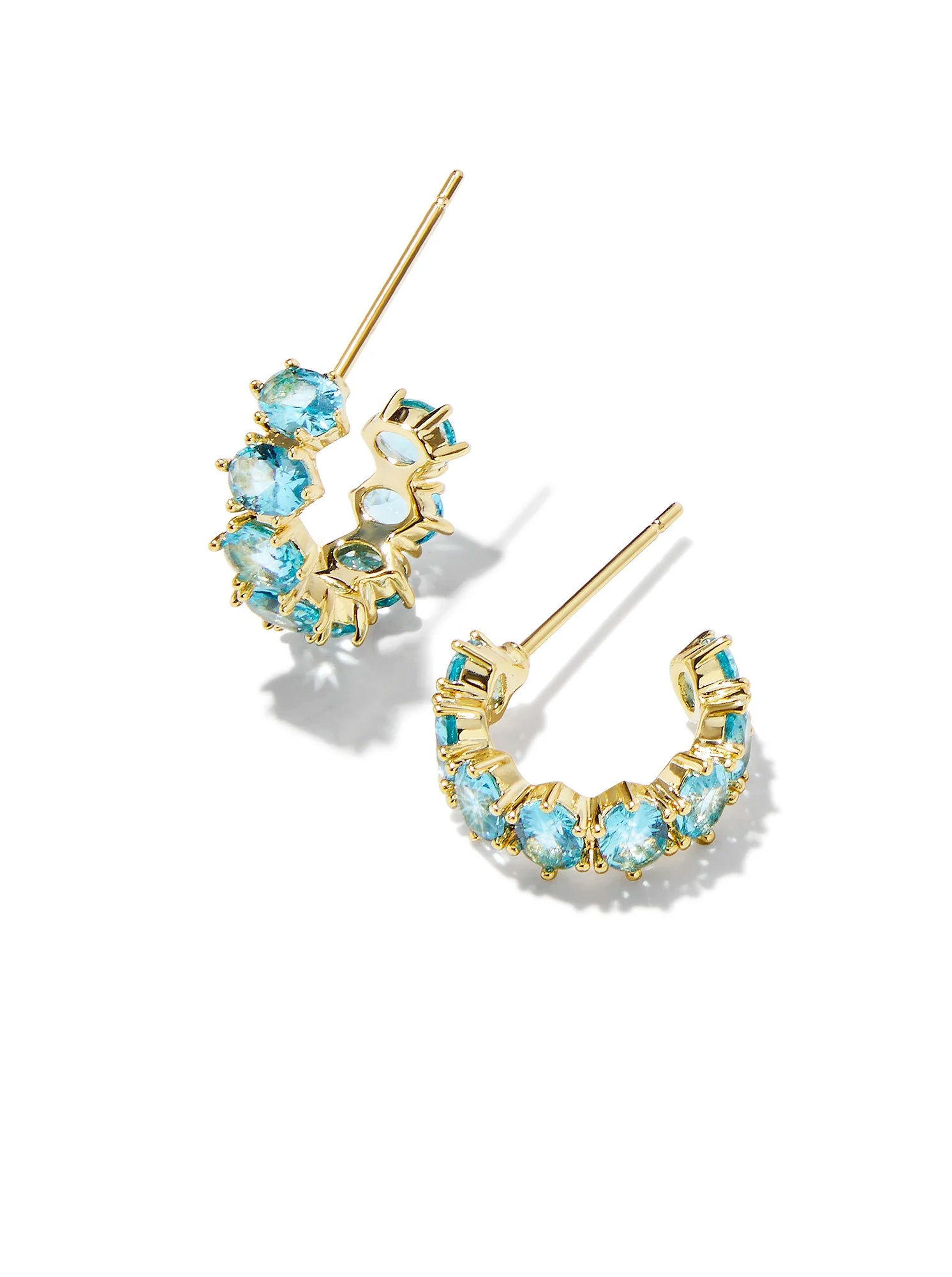 Kendra Scott: Cailin Crystal Huggie Earrings - Birthstones - Obsession Boutique