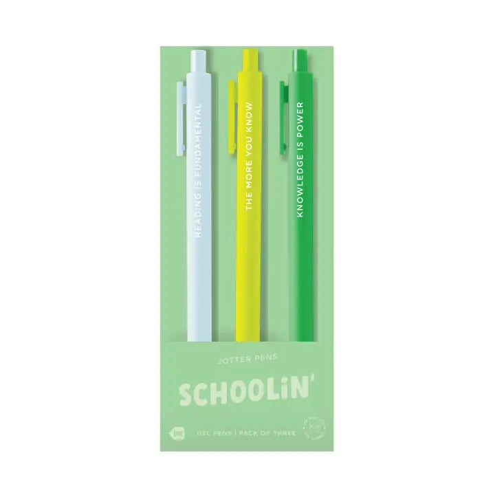 Talking Out Of Turn: Jotter 3 Pack Pens - Obsession Boutique