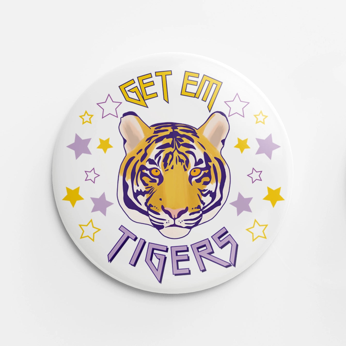 Thanks For Everything: LSU Game Day Buttons - Obsession Boutique