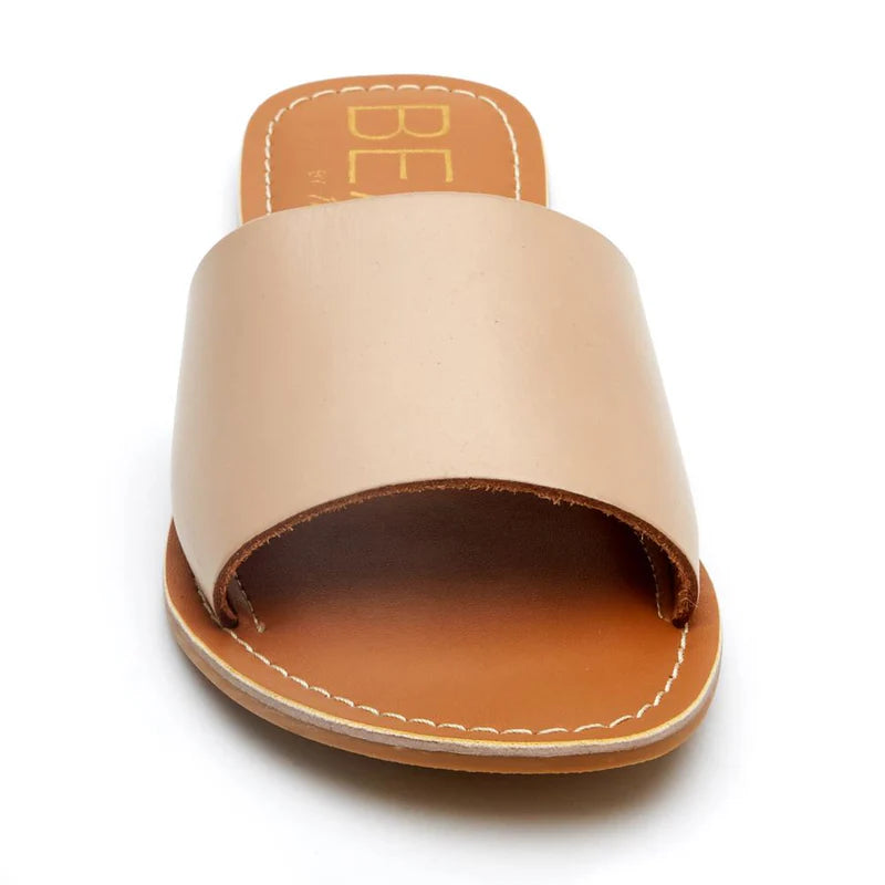 Cabana Slide Sandals - Natural - Obsession Boutique