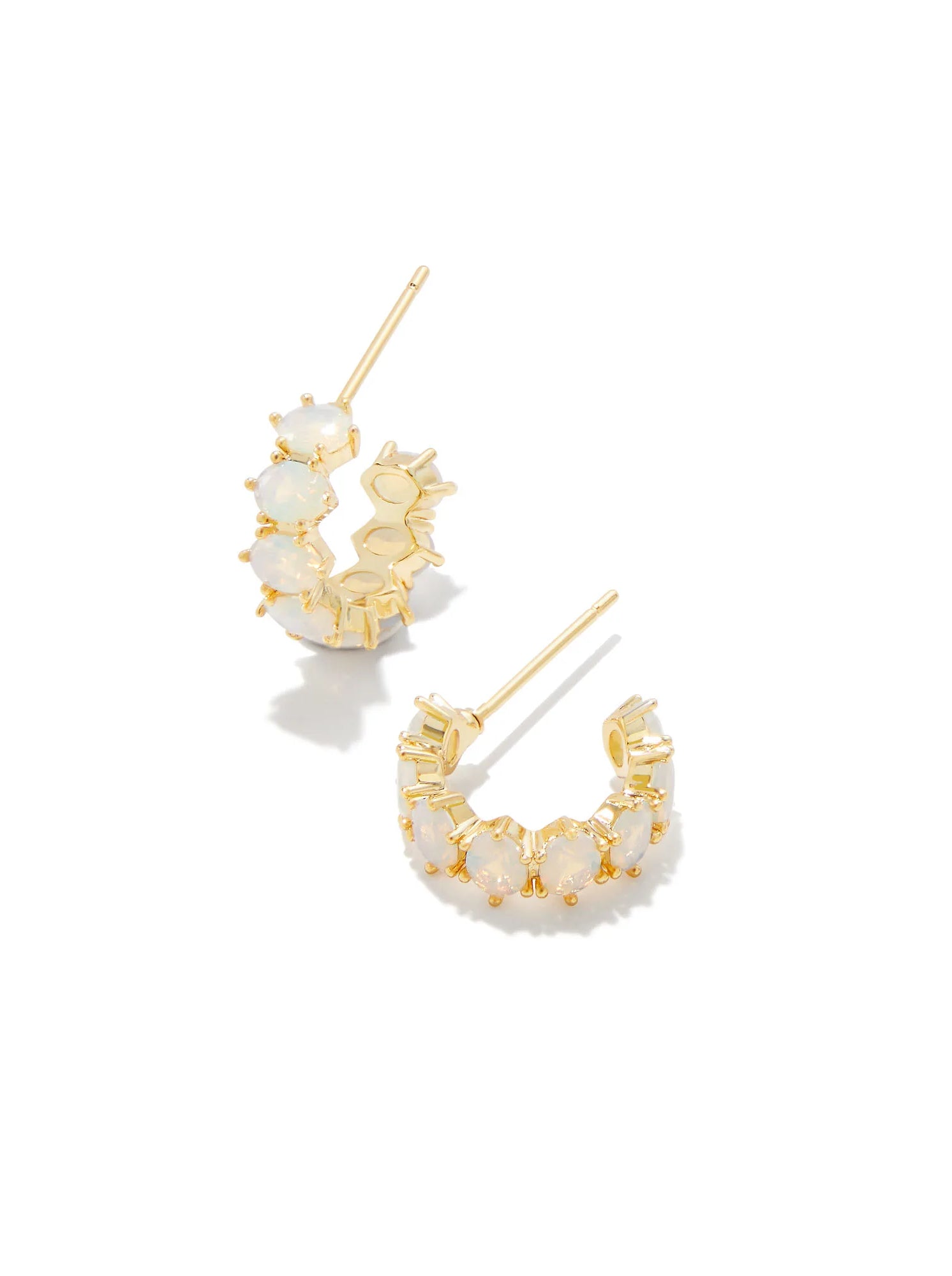 Kendra Scott: Cailin Crystal Huggie Earrings - Birthstones - Obsession Boutique
