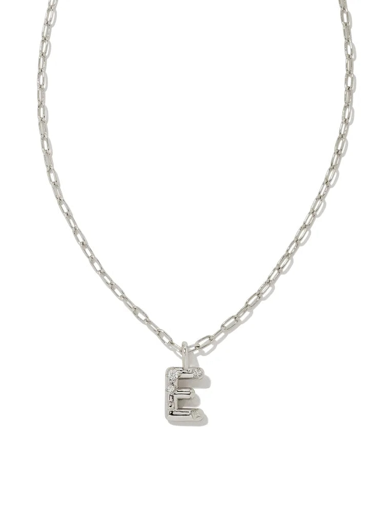 Kendra Scott: Crystal Letter Pendant Necklace - Obsession Boutique
