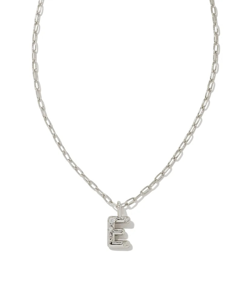 Kendra Scott: Crystal Letter Pendant Necklace - Obsession Boutique