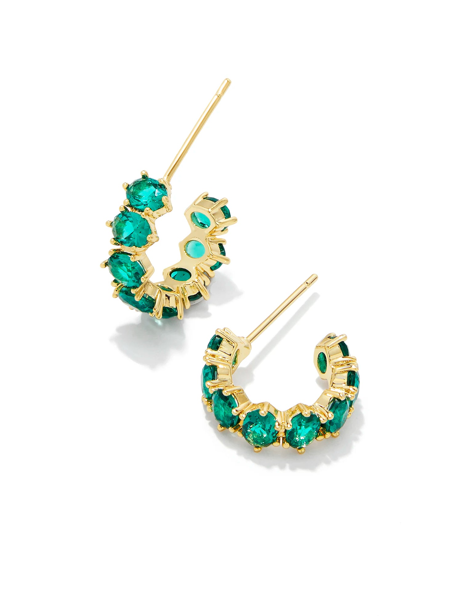 Kendra Scott: Cailin Crystal Huggie Earrings - Birthstones - Obsession Boutique