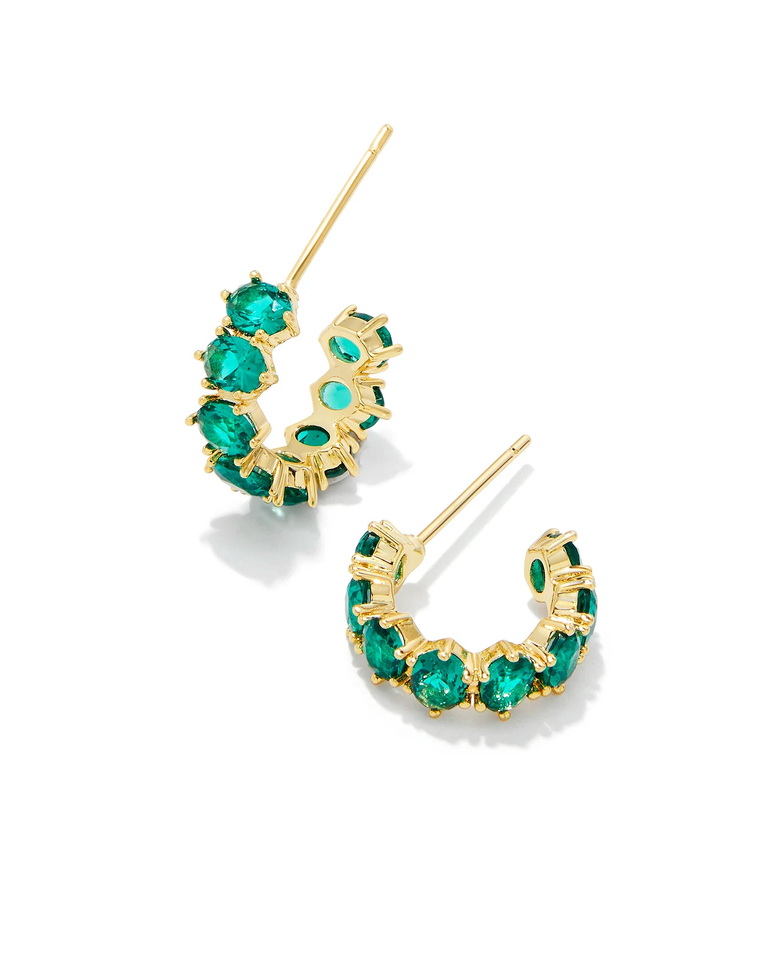 Kendra Scott: Cailin Crystal Huggie Earrings - Birthstones - Obsession Boutique