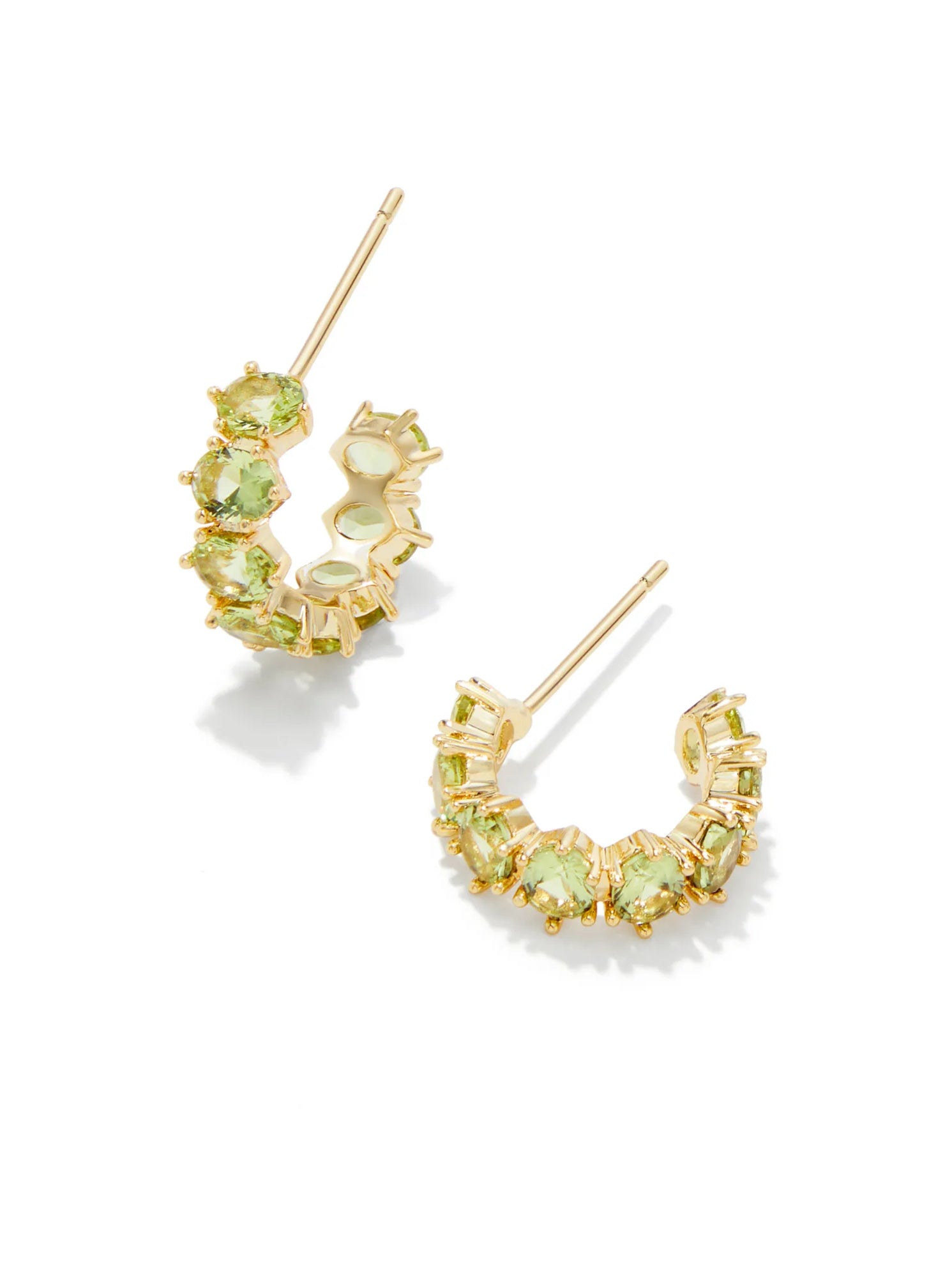 Kendra Scott: Cailin Crystal Huggie Earrings - Birthstones - Obsession Boutique