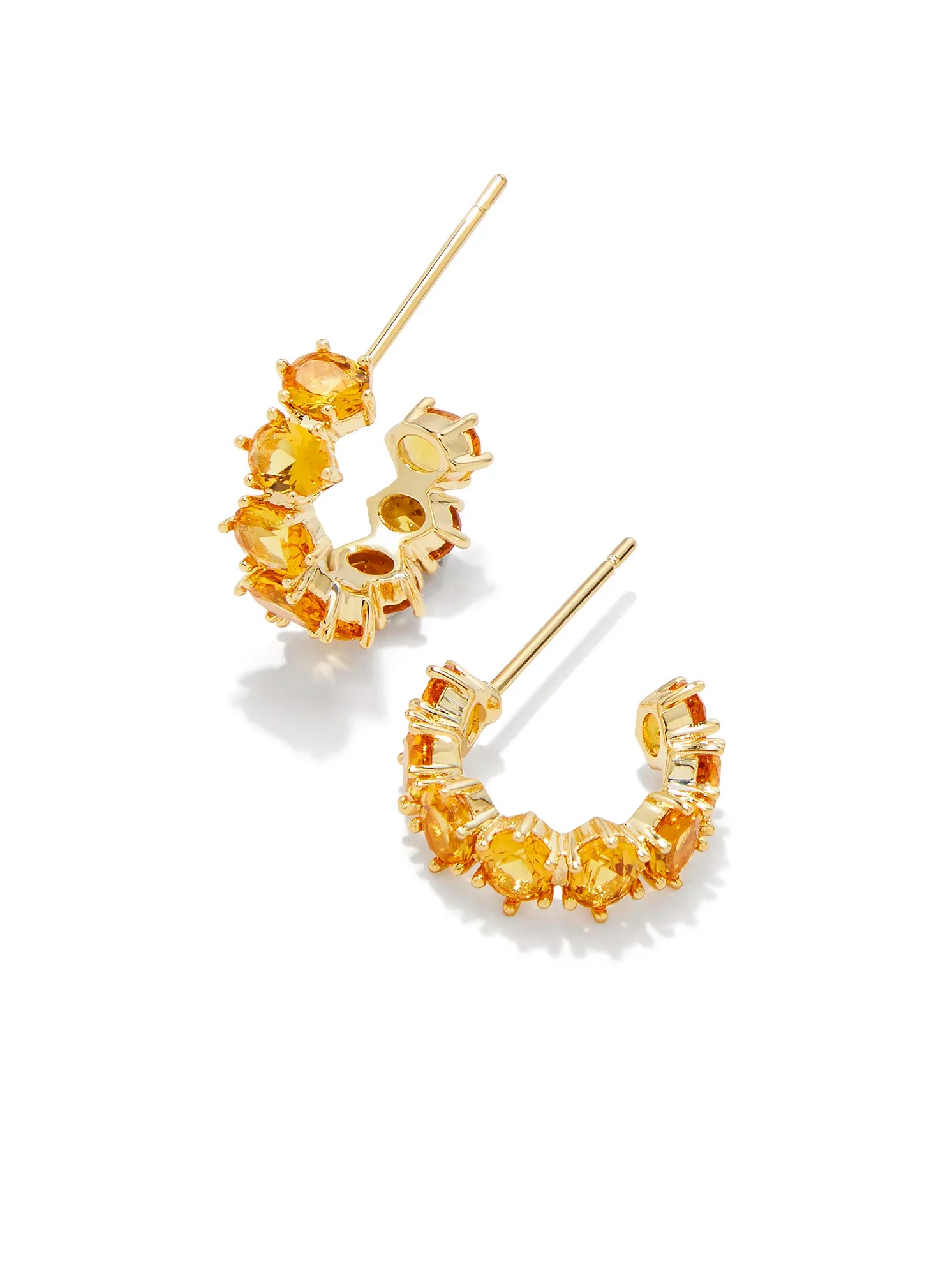 Kendra Scott: Cailin Crystal Huggie Earrings - Birthstones - Obsession Boutique
