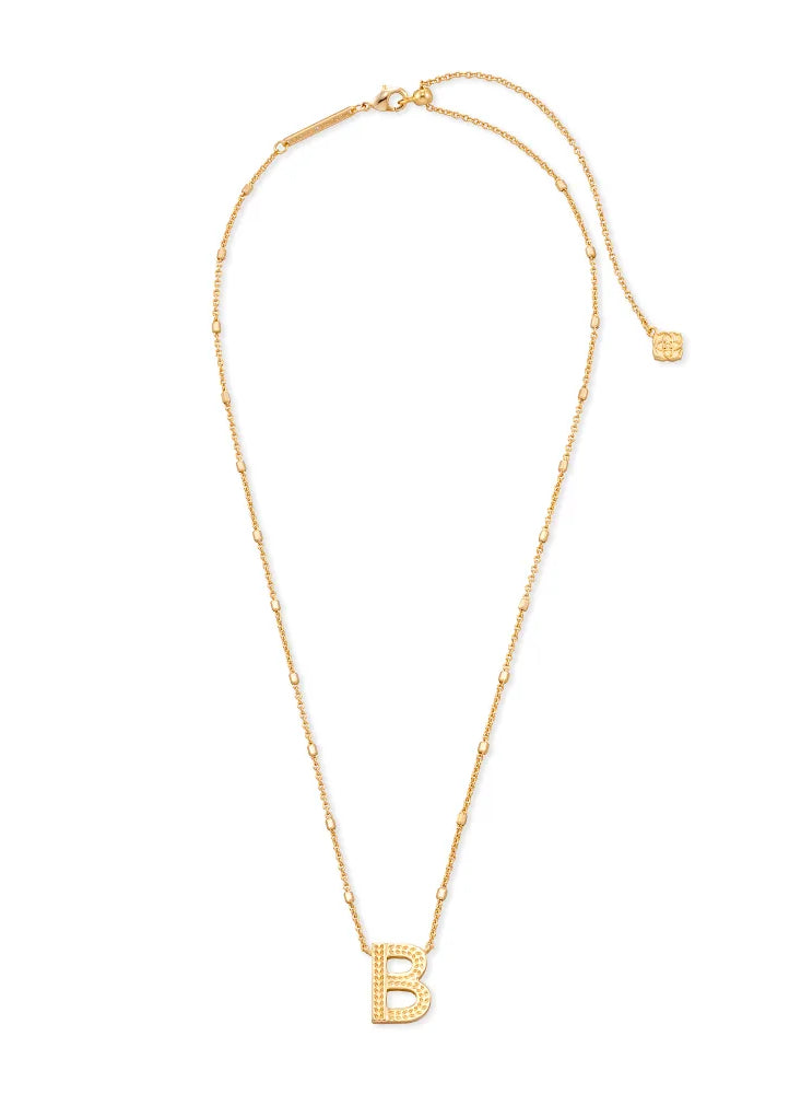 Kendra Scott: Letter Pendent Necklace - Obsession Boutique