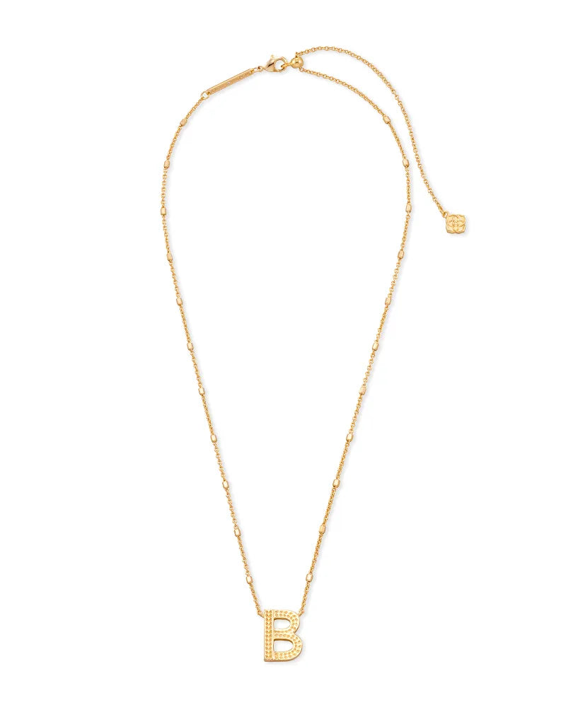 Kendra Scott: Letter Pendent Necklace - Obsession Boutique