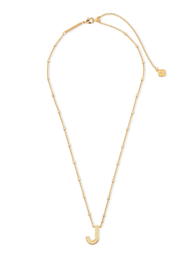Kendra Scott: Letter Pendent Necklace - Obsession Boutique