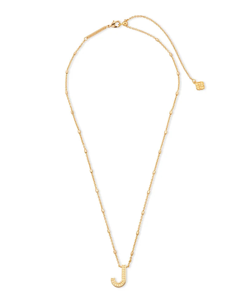 Kendra Scott: Letter Pendent Necklace - Obsession Boutique