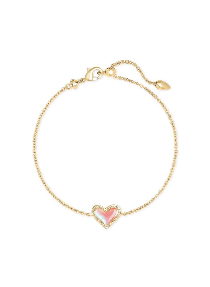 Kendra Scott: Ari Heart Delicate Bracelet - Obsession Boutique