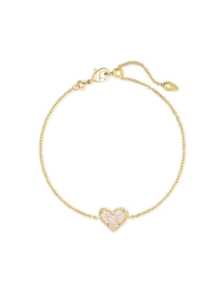 Kendra Scott: Ari Heart Delicate Bracelet - Obsession Boutique