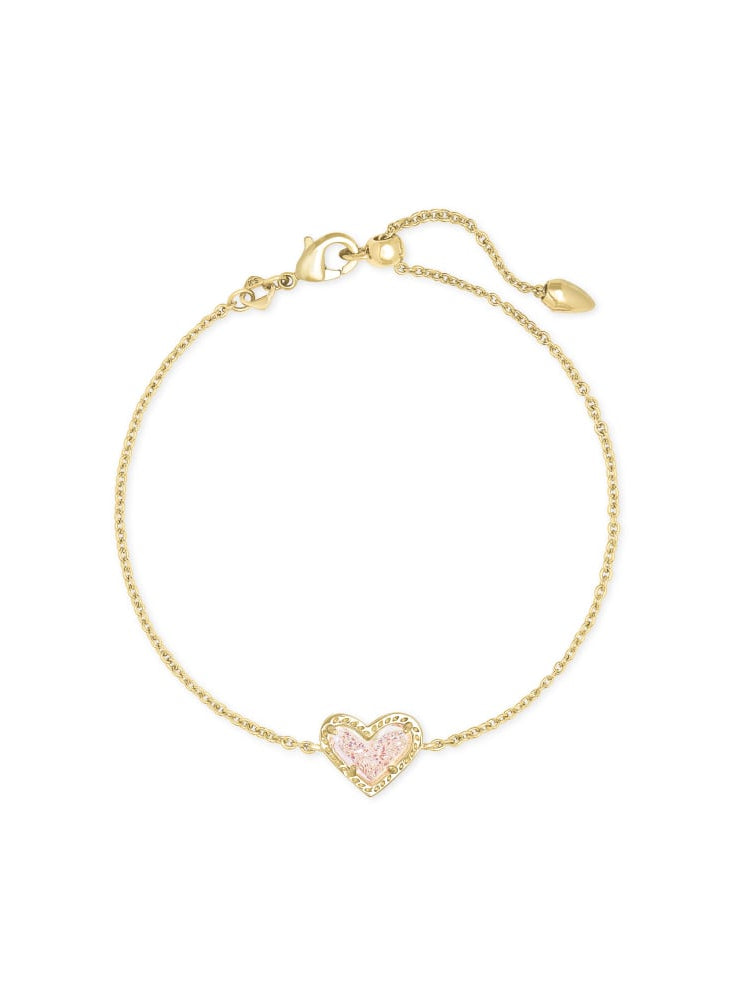 Kendra Scott: Ari Heart Delicate Bracelet - Obsession Boutique